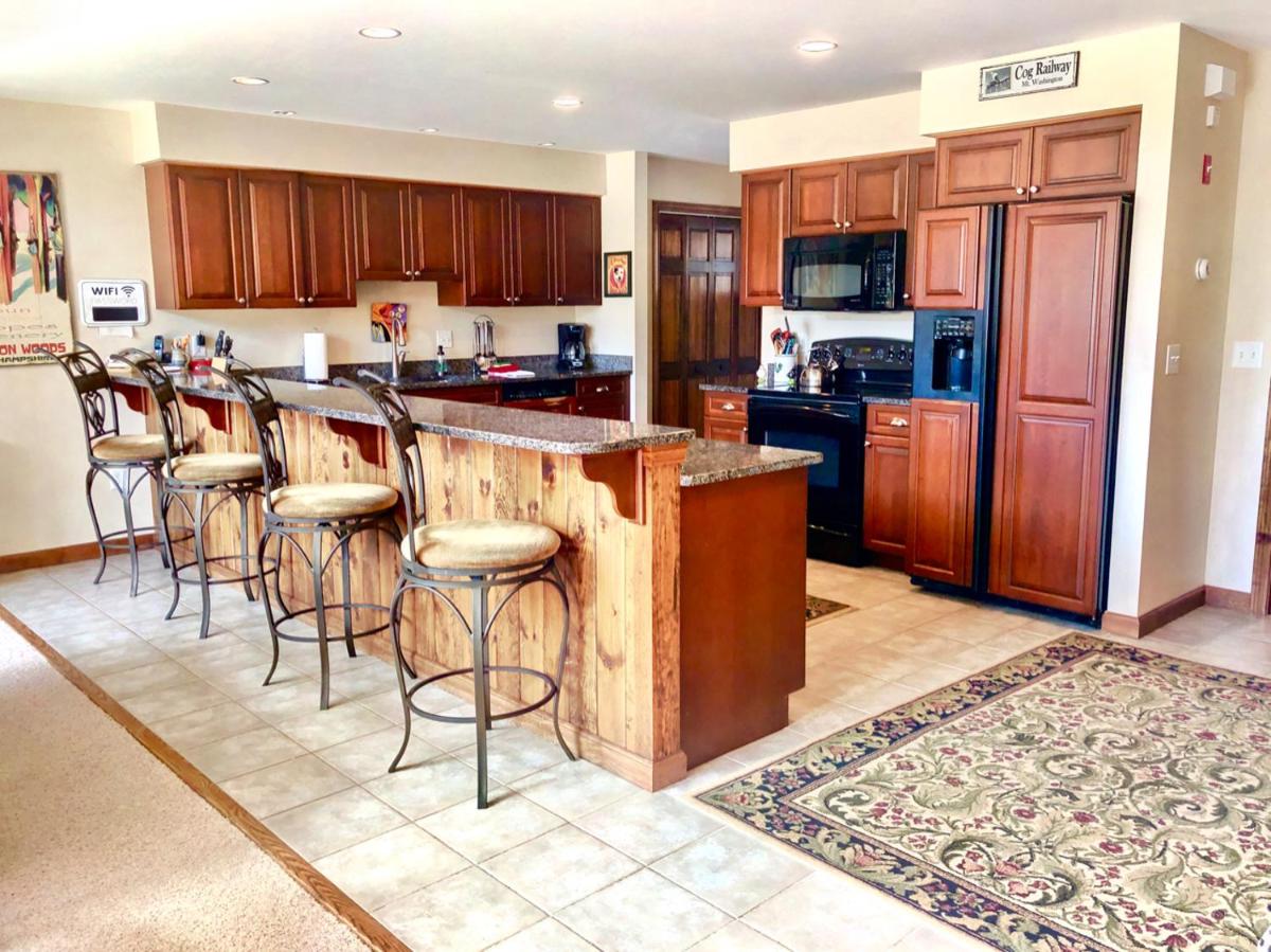 H8 Gorgeous Stone Hill Townhome in the heart of Bretton Woods Great views huge kitchen fireplace view 5