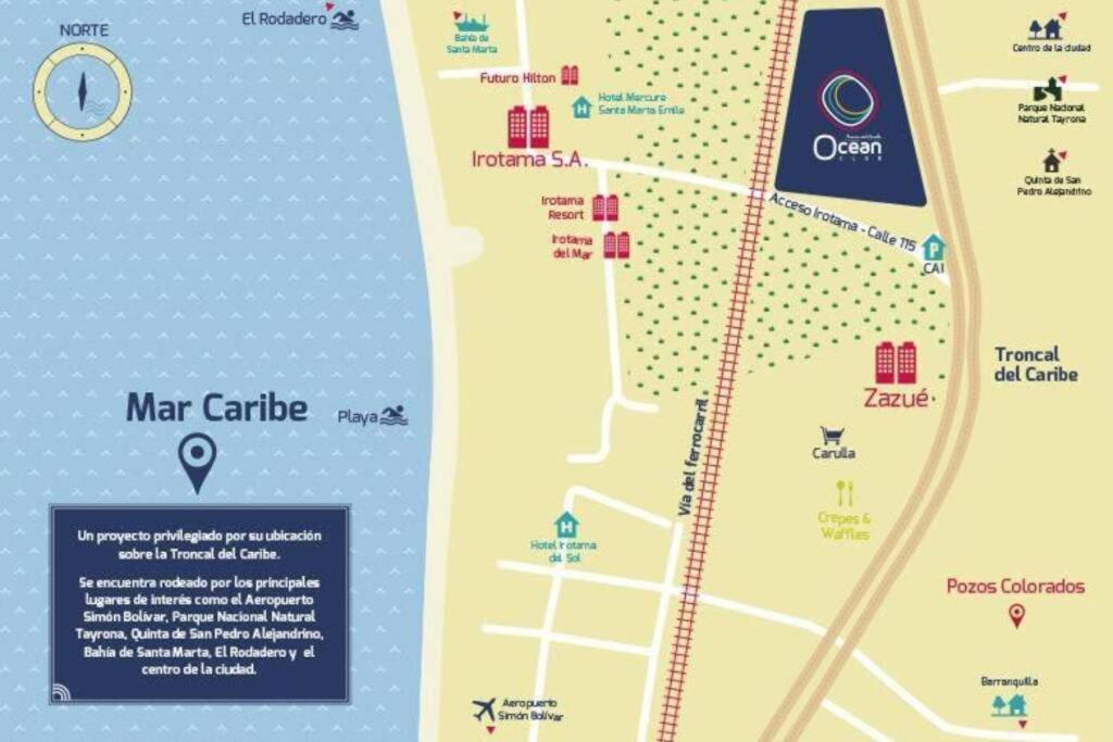 Magnífico apartamento, Santa Marta sector Irotama