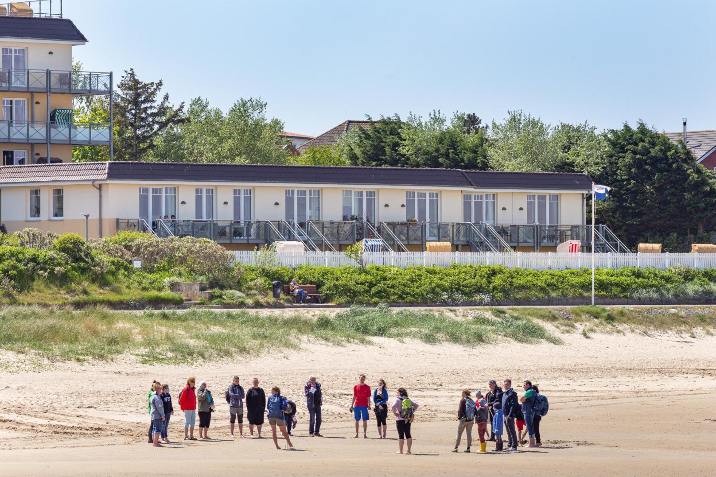 Amrumer Strandhaven en Wittdün — human