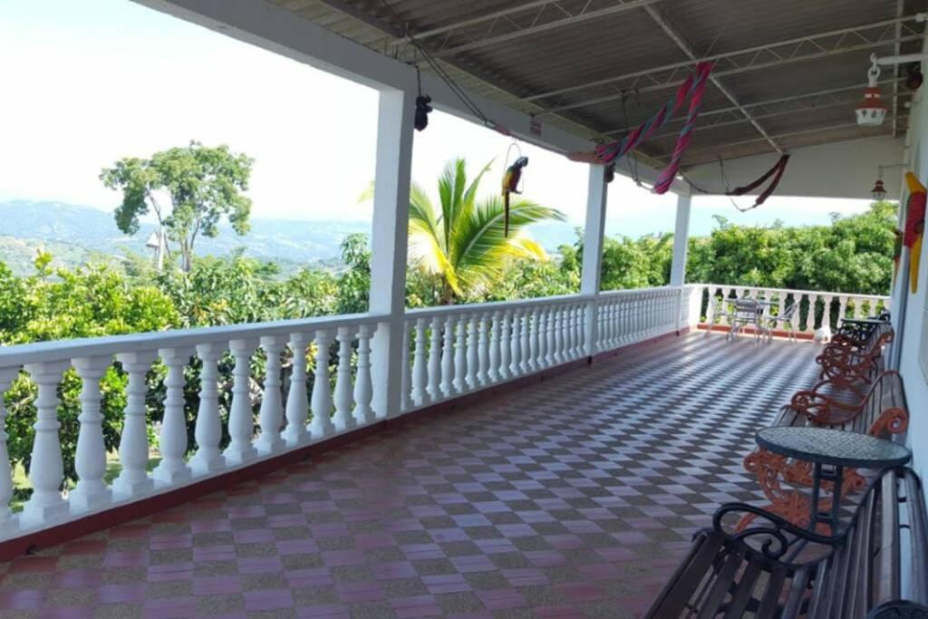 Casa de campo con hermosa vista