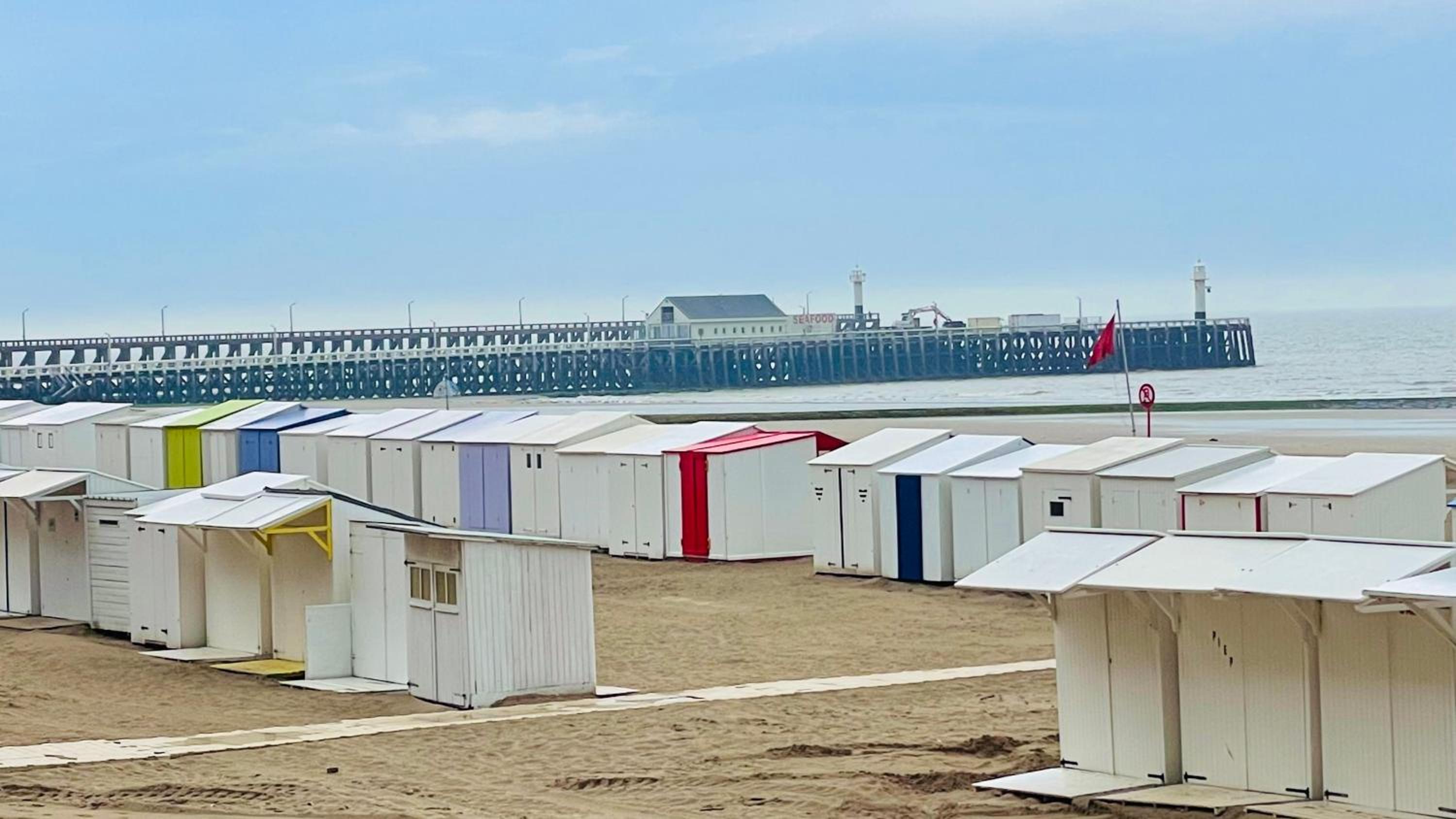 Appartement zijdelings zeezicht 2 slaapkamers 2 badkamers Blankenberge