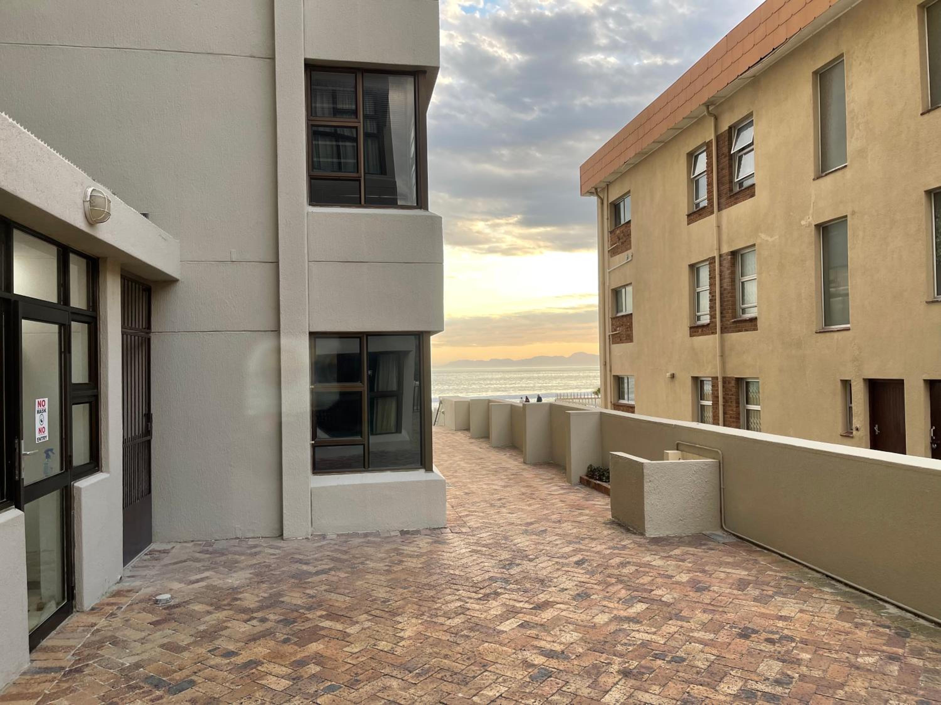Jackie’s 3 bedroomed secure beach front apartment Strand Golden Mile  view 2