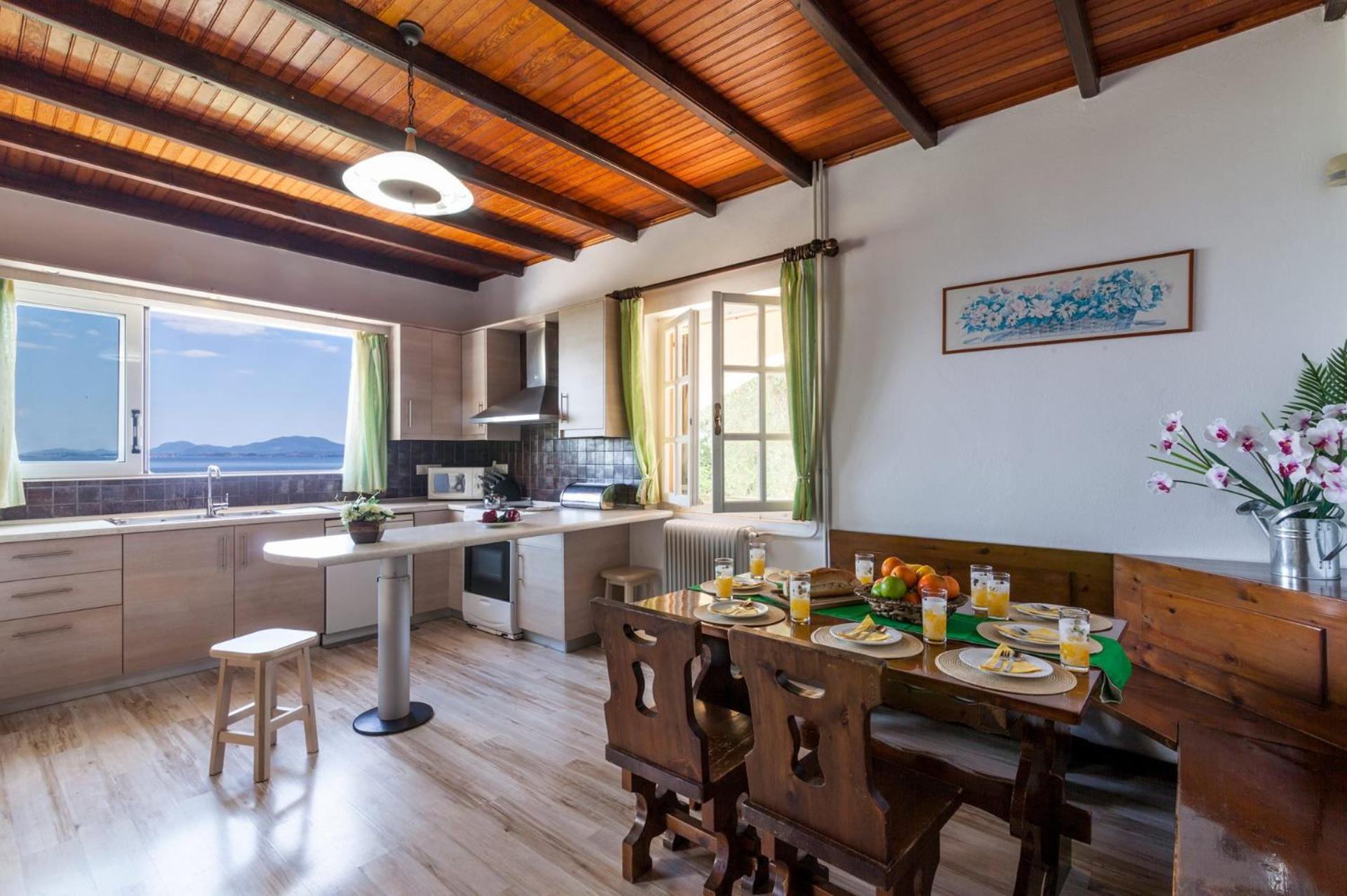 Villa Irini Nissaki Corfu Beach Villa view 4