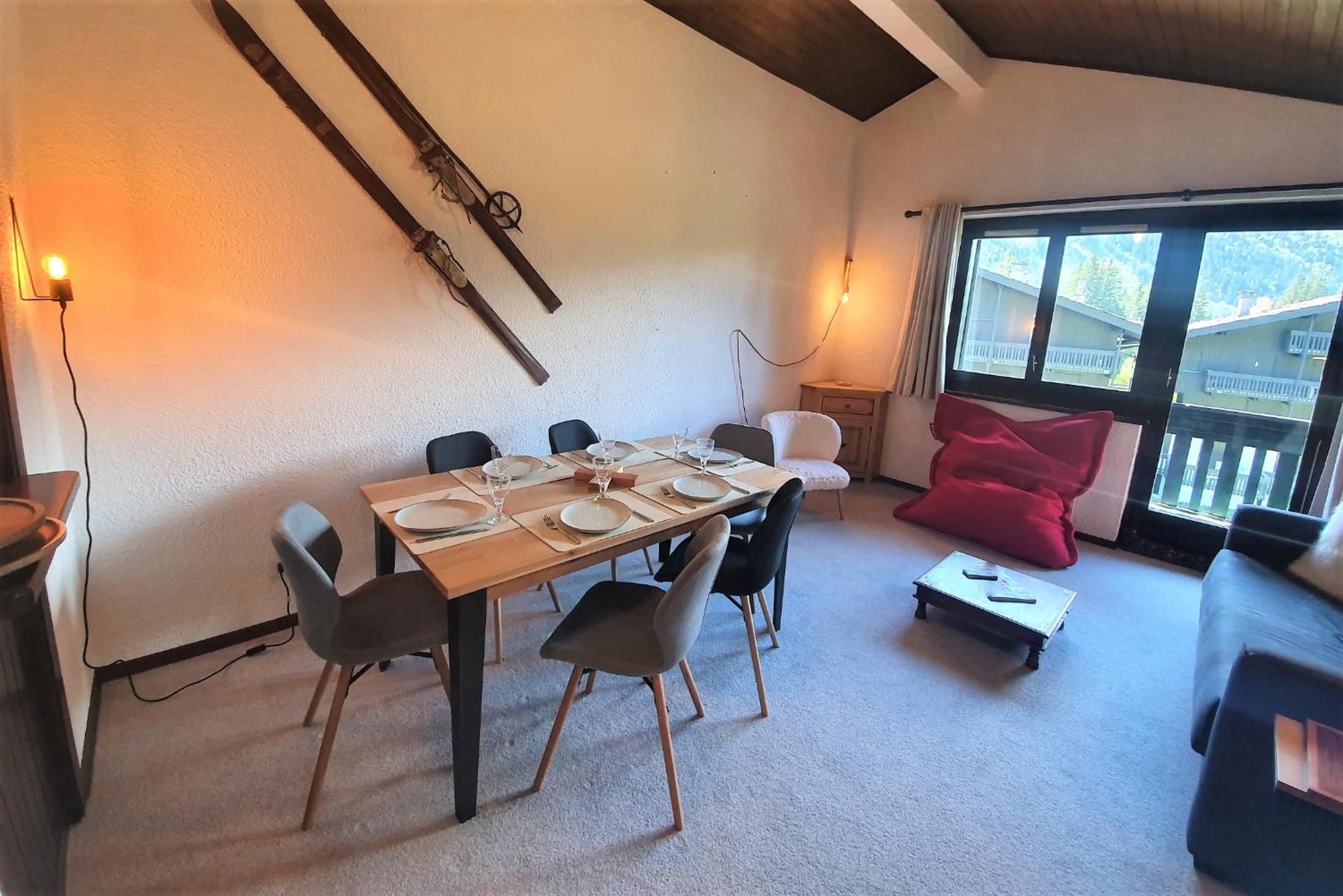 Chamonix superbe appartement vue Mont Blanc view 2