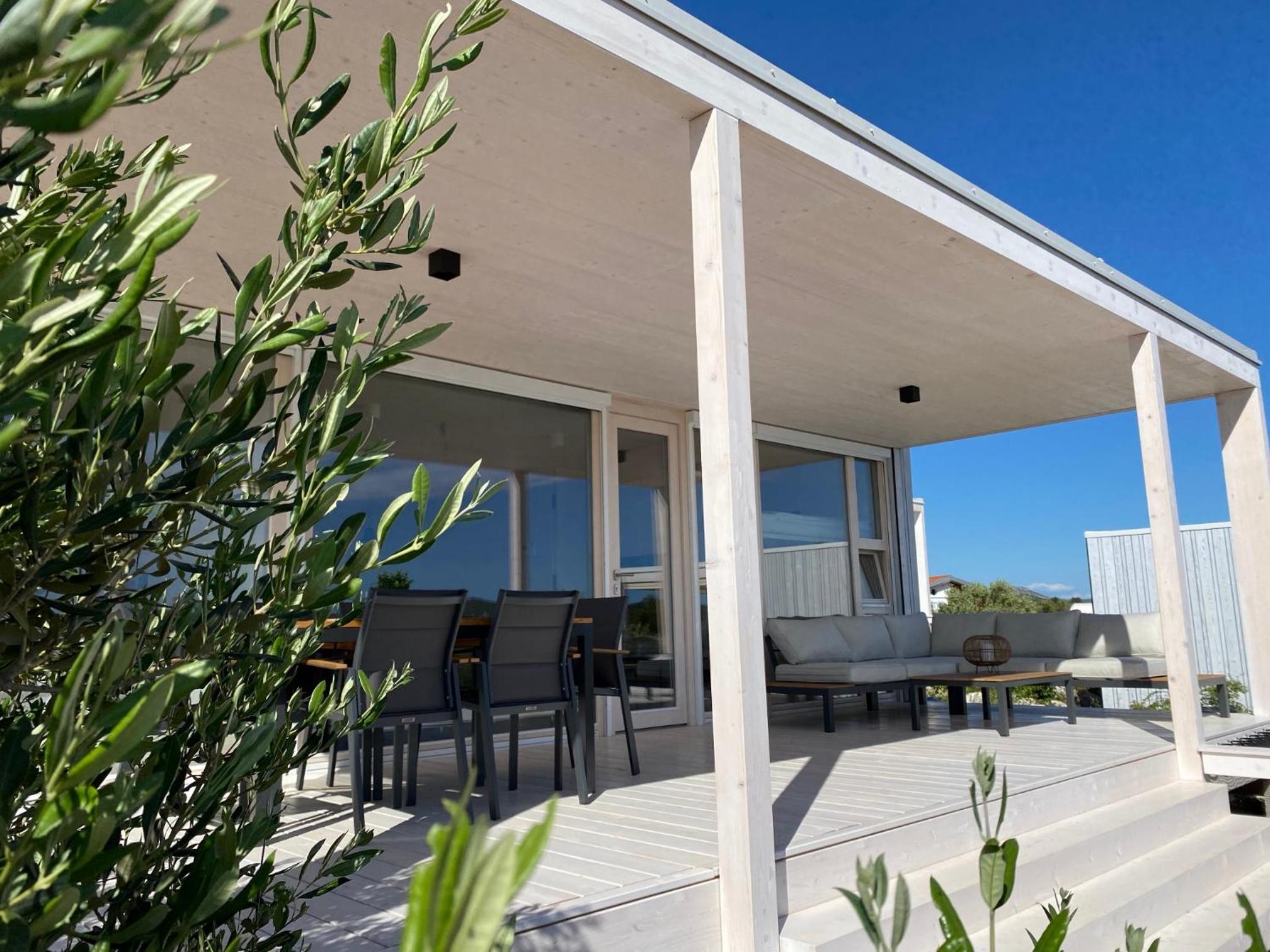 Eva Beach House I & II Buqez - private sauna or whirlpool