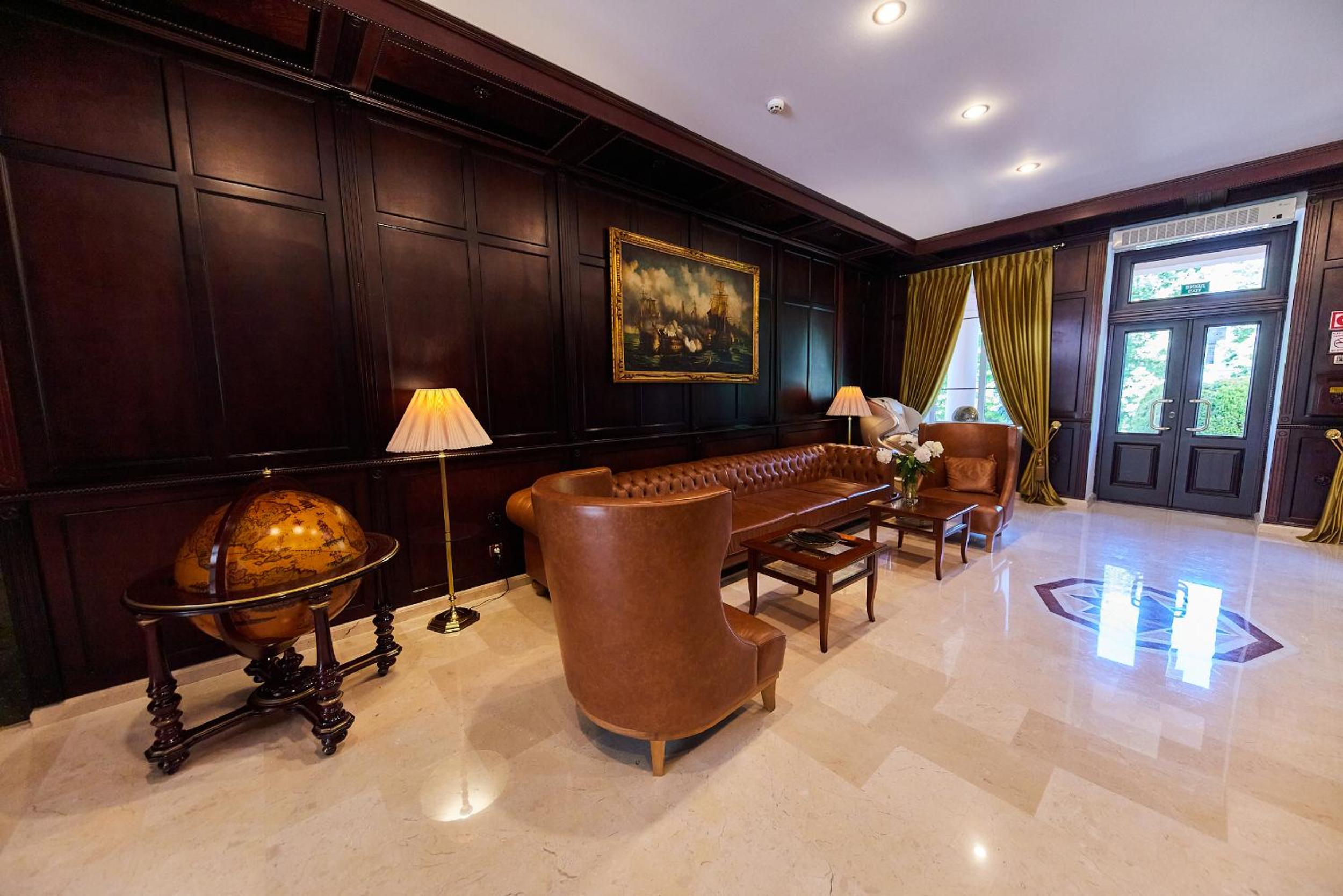 hotel reception