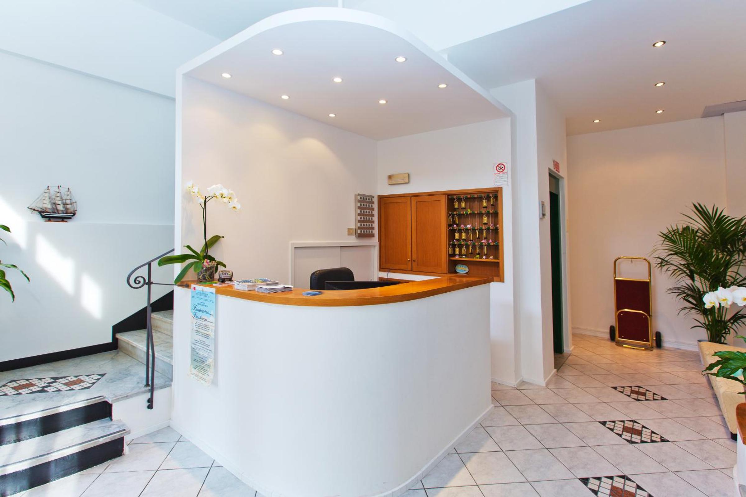 hotel reception