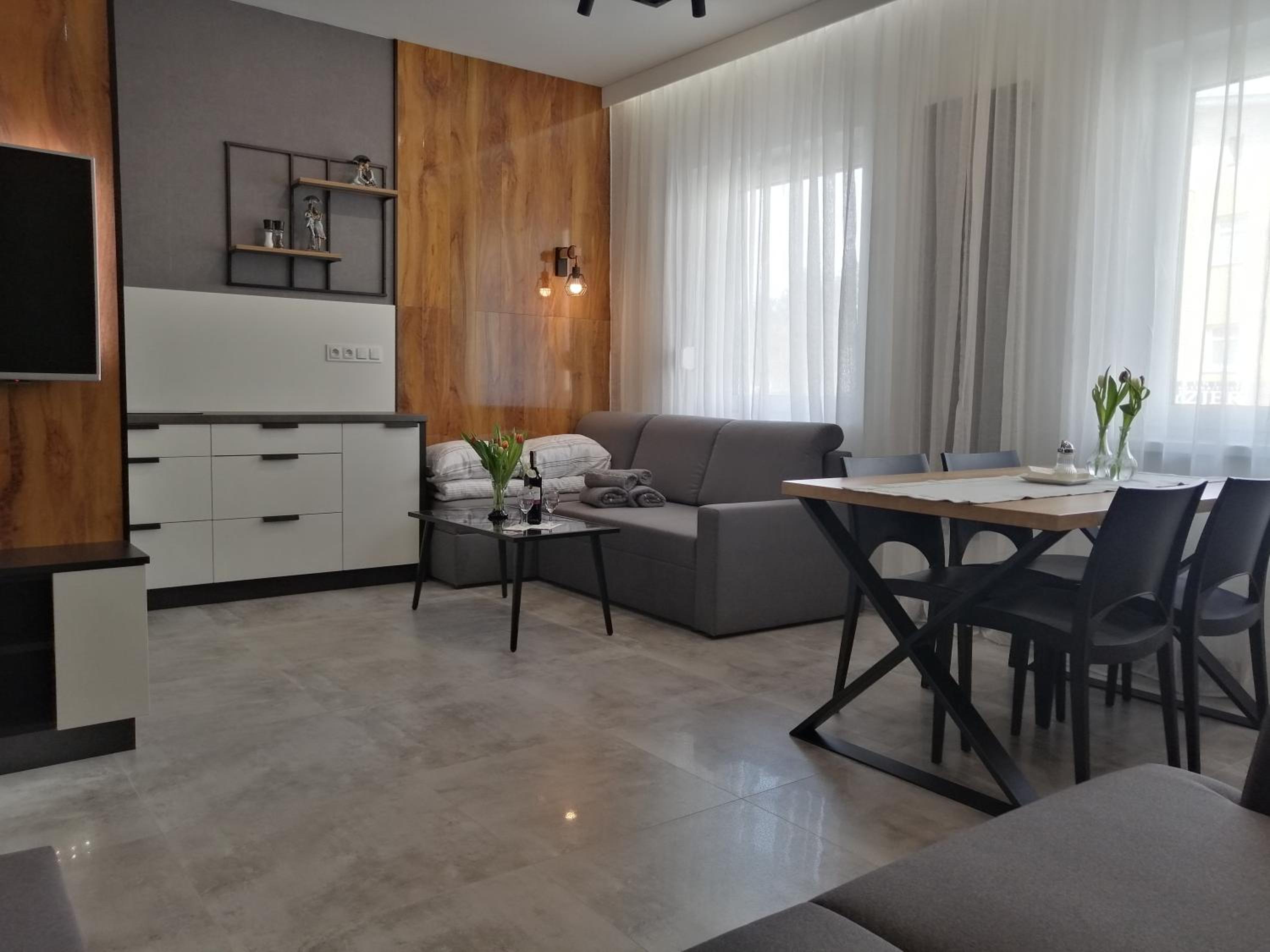 Noce w Jelonce - Nowoczesny Apartament typu Studio w Centrum Jeleniej G - z garażem dla 1-4 osób view 4