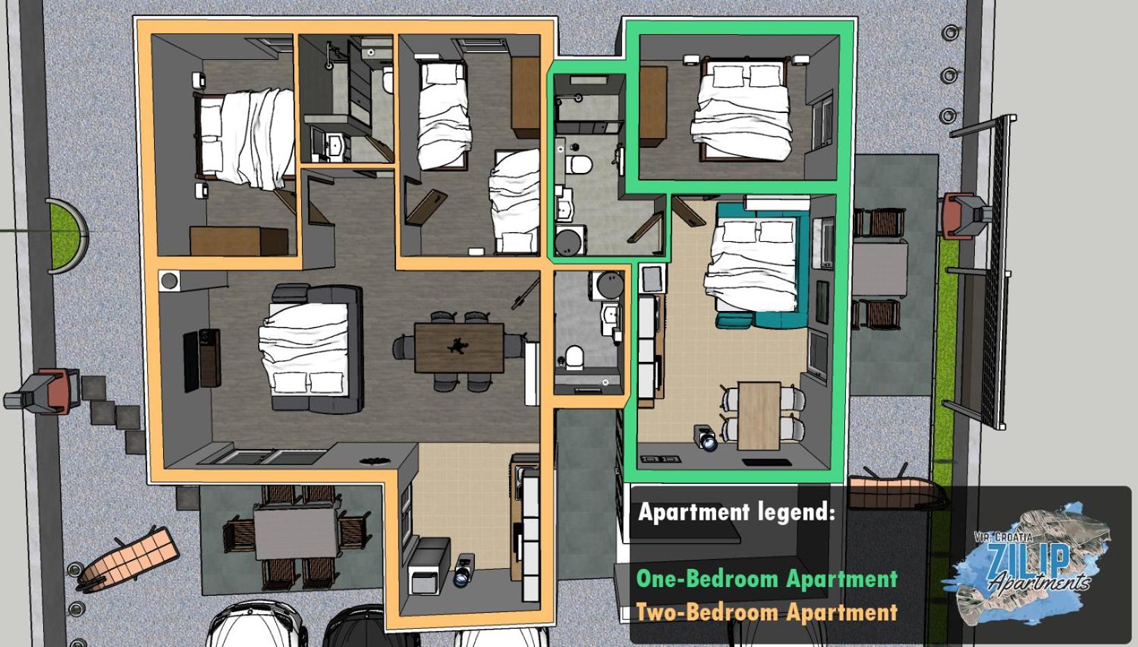 ZILIP Apartments view 3