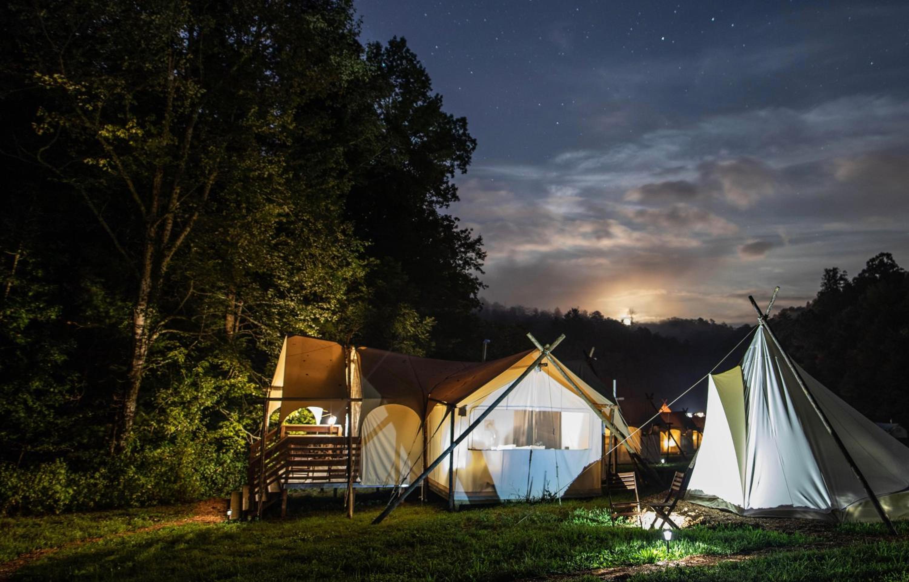 Under Canvas Great Smoky Mountains