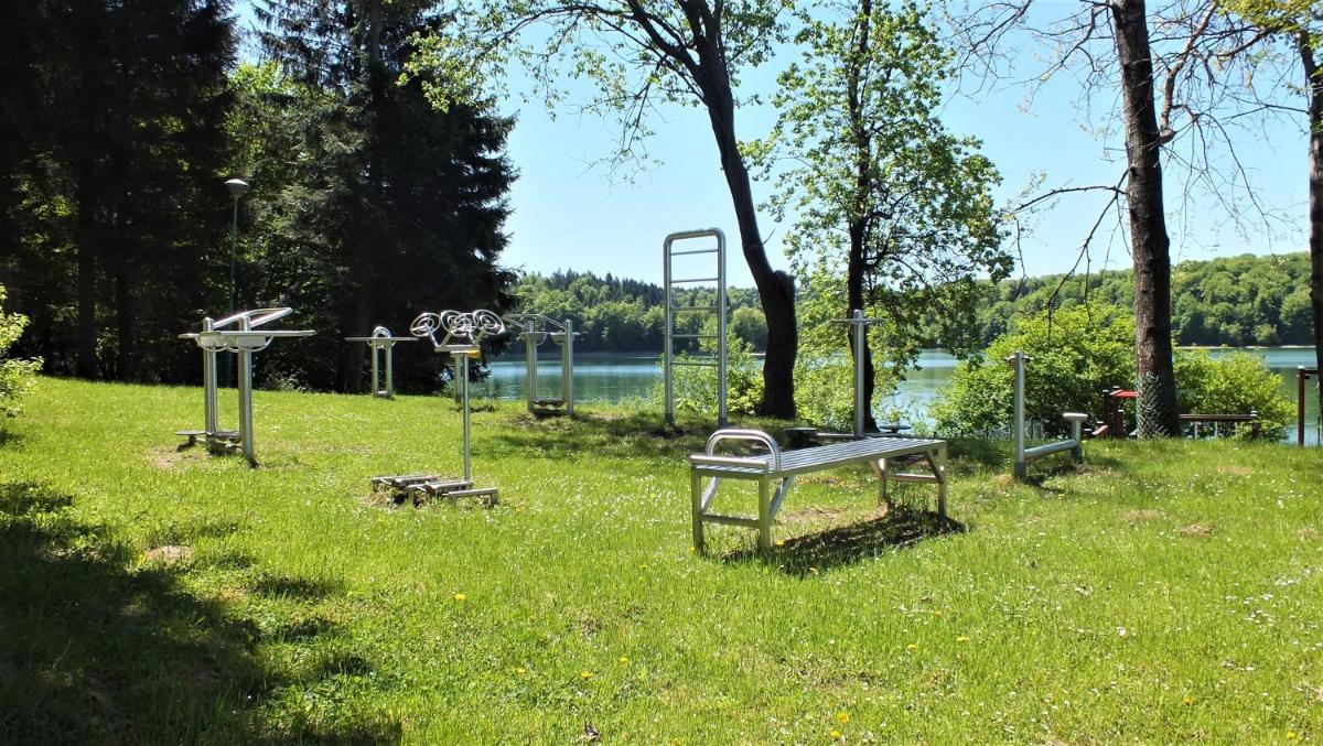 outdoor BBQ area
