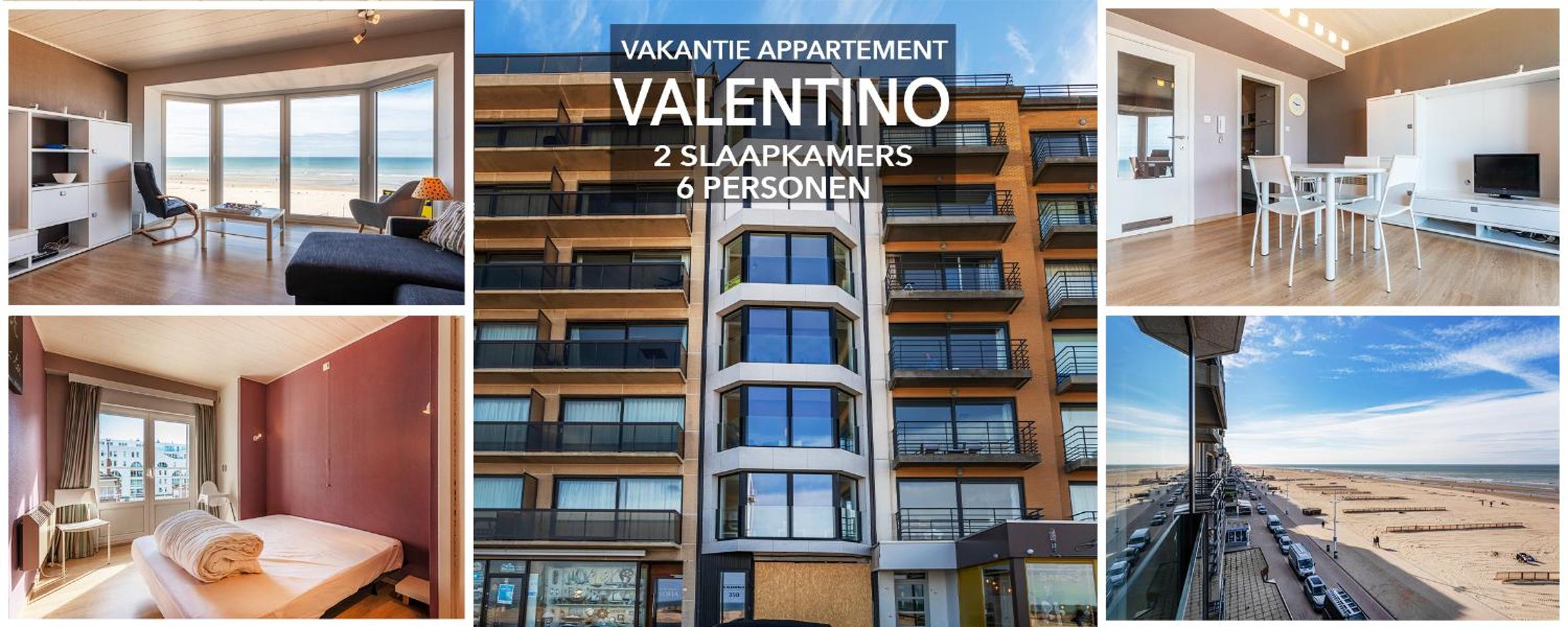 Valentino 0401 - 2 bedrooms 6p - stunning sea view - centrally located