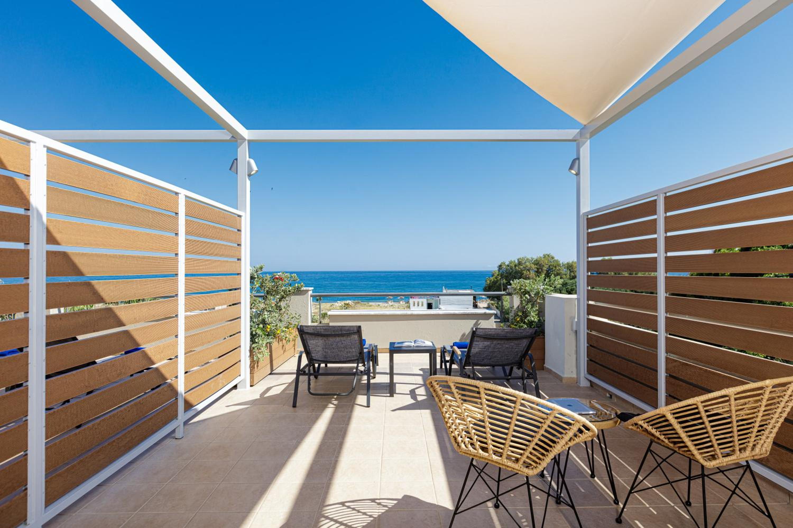 outdoor BBQ area