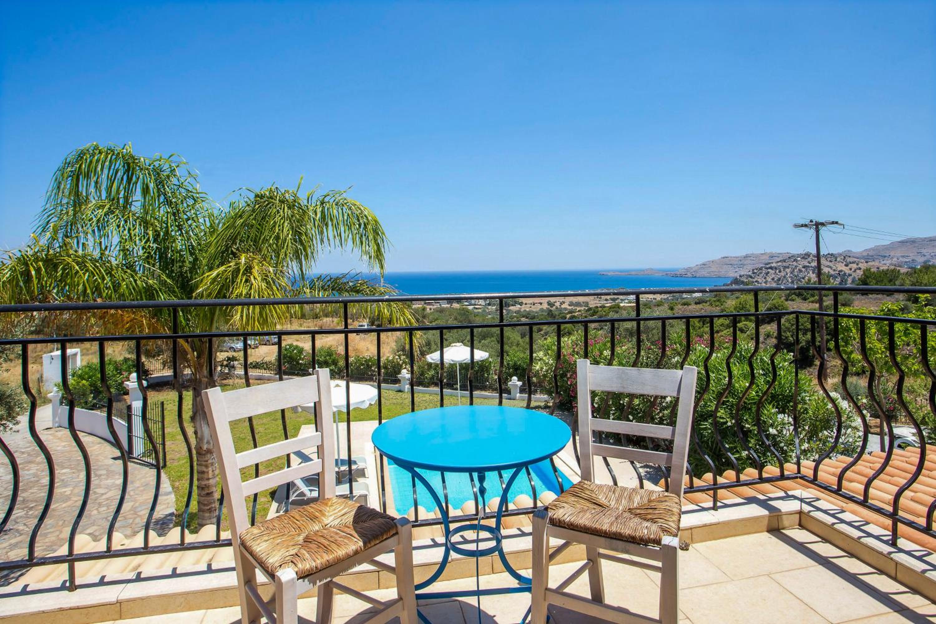 Villa AmberBlue Kalathos view 2