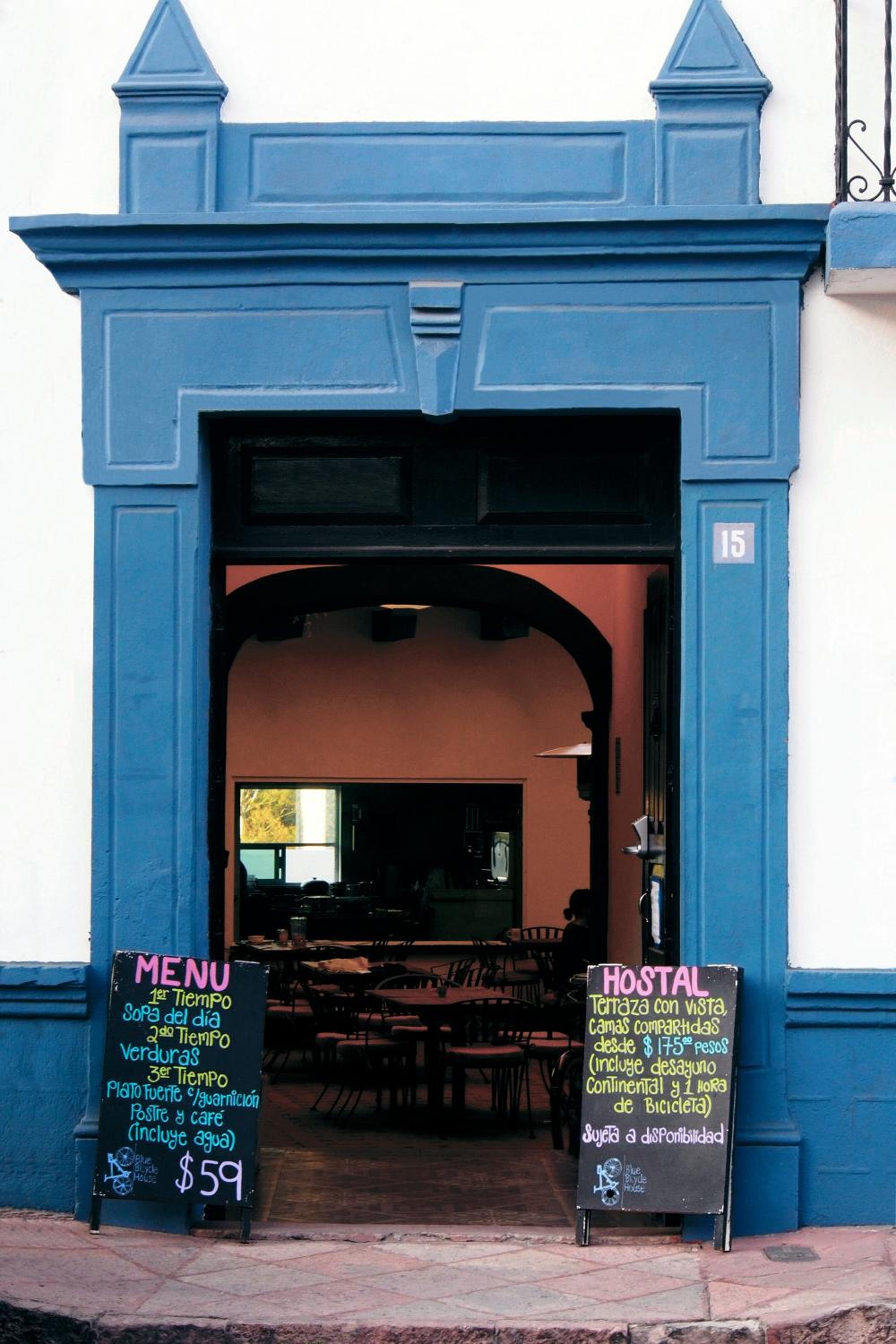 Blue Bicycle House