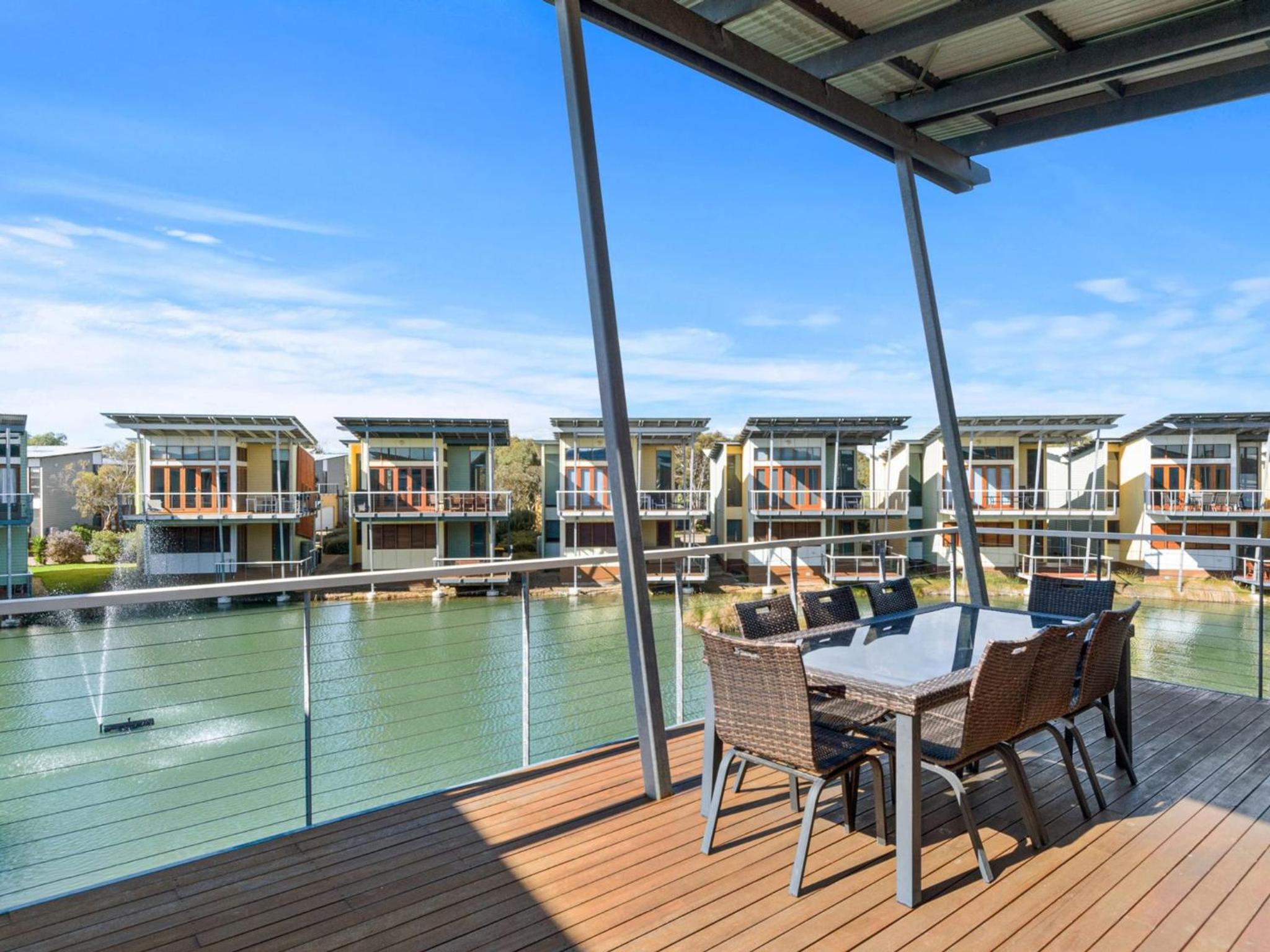 Large Villa, overlooking lagoon close to the pool.