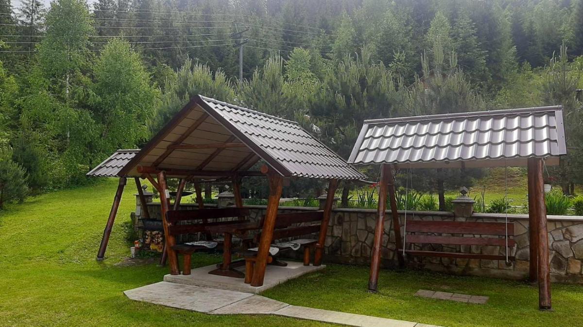 outdoor BBQ area