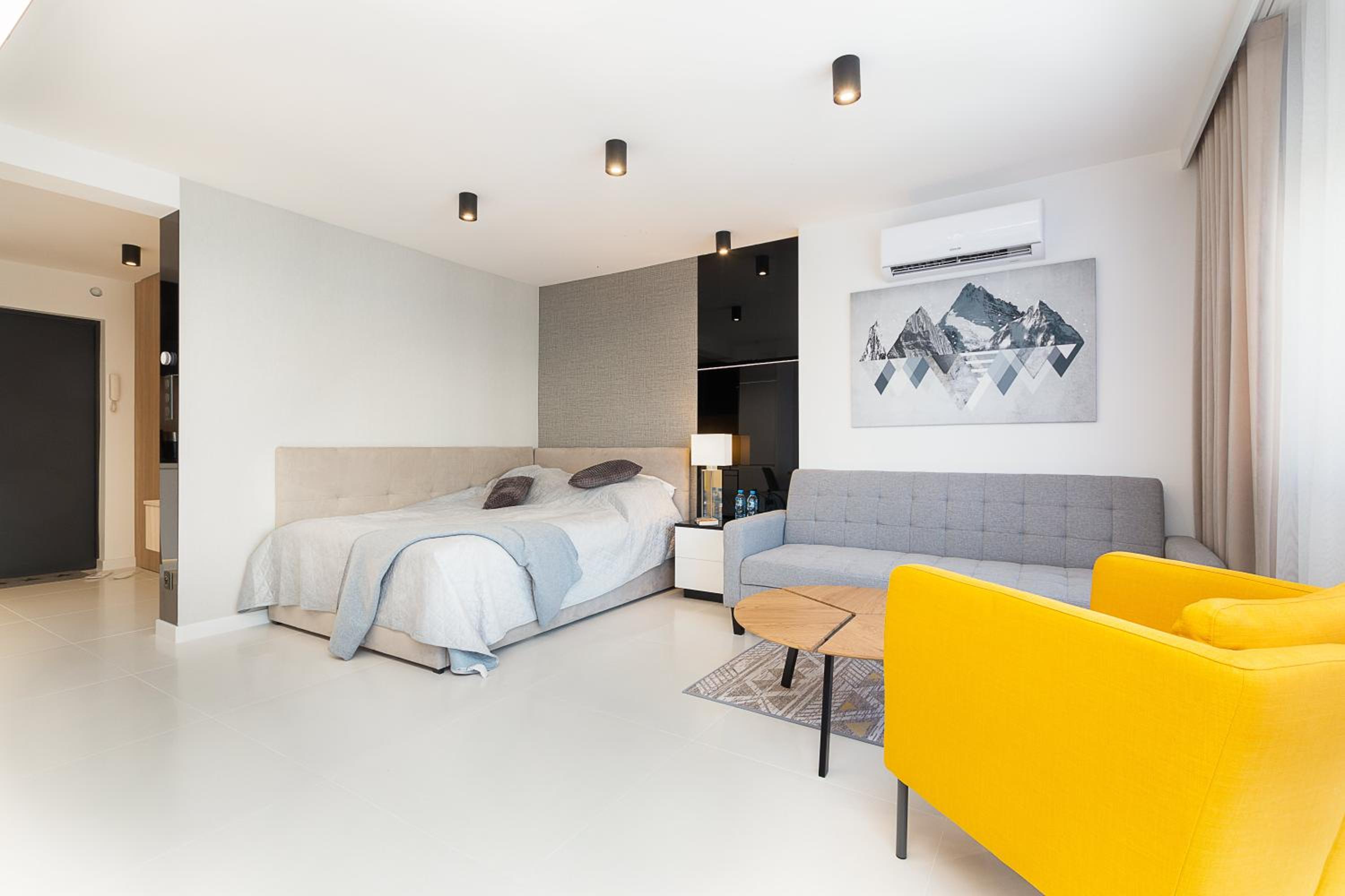 Studio Silesian Vip City Centrum Free Parking view 4