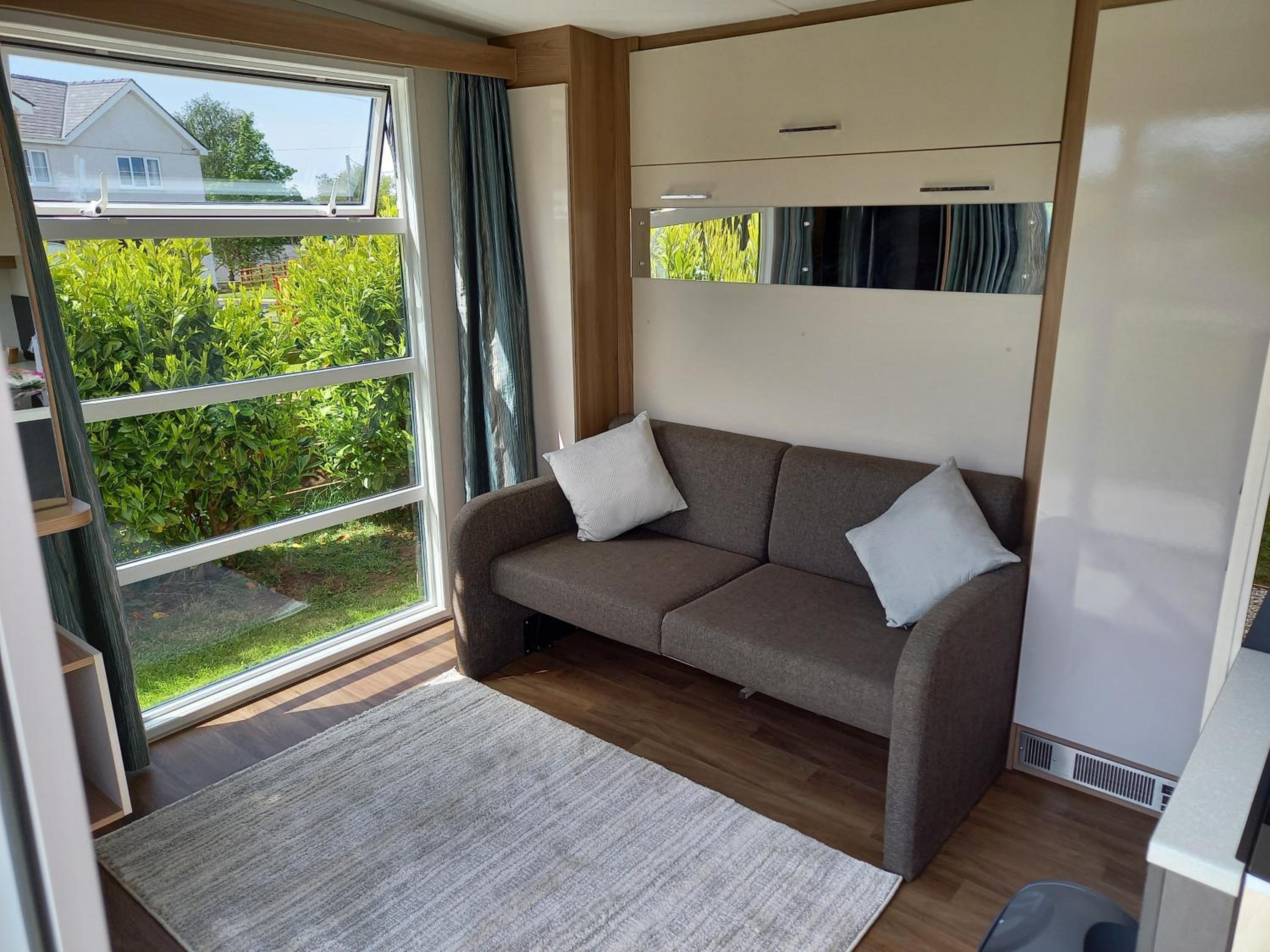 Pods at Mornest Caravan Park, Anglesey view 4