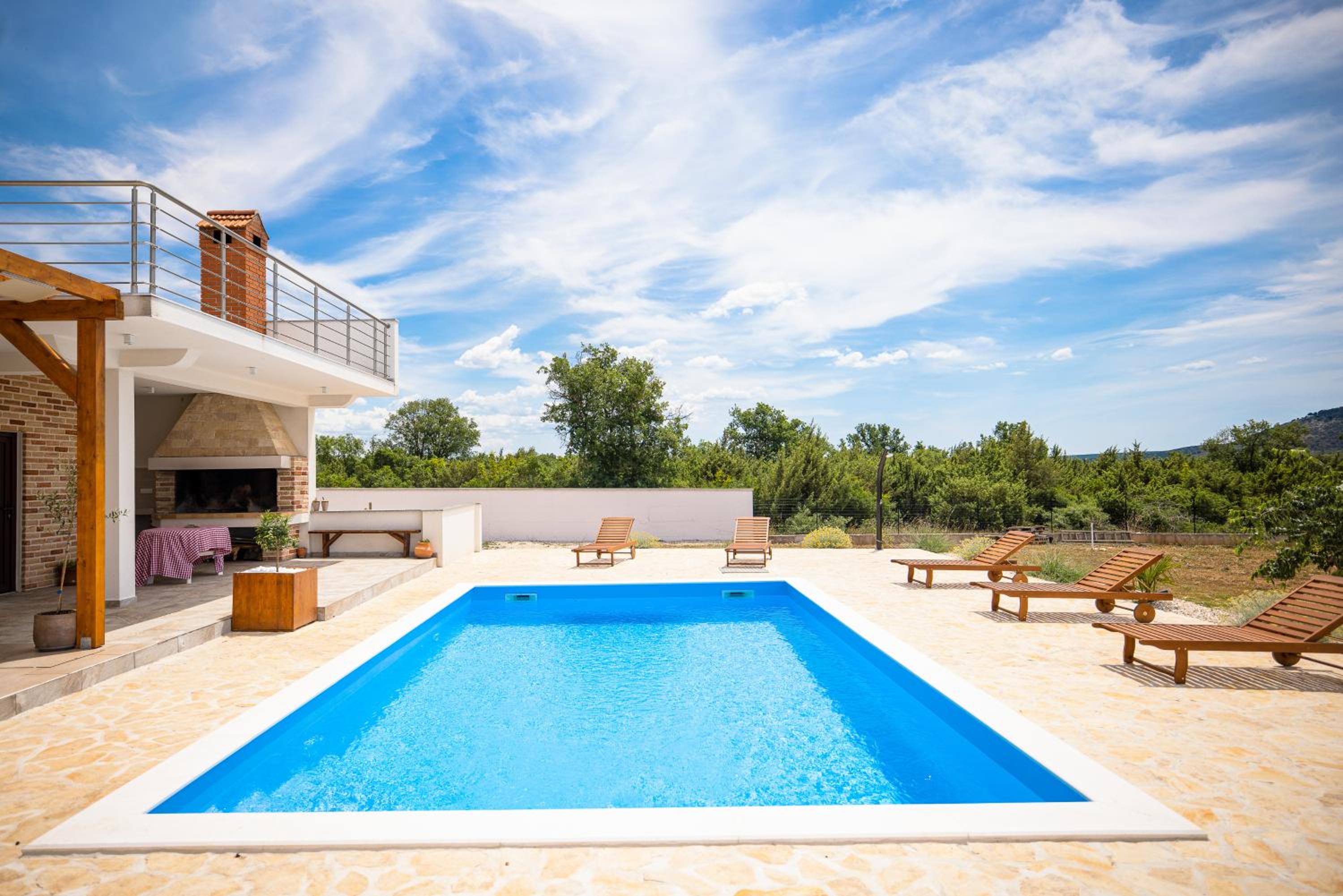 Villa Iva with heated pool view 5