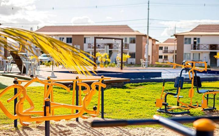 Apartamento Beira Rio no Condomínio Brisas do Lago