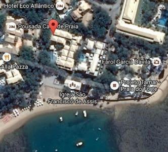 Apt na Praia do Forte em Condomínio frente mar!