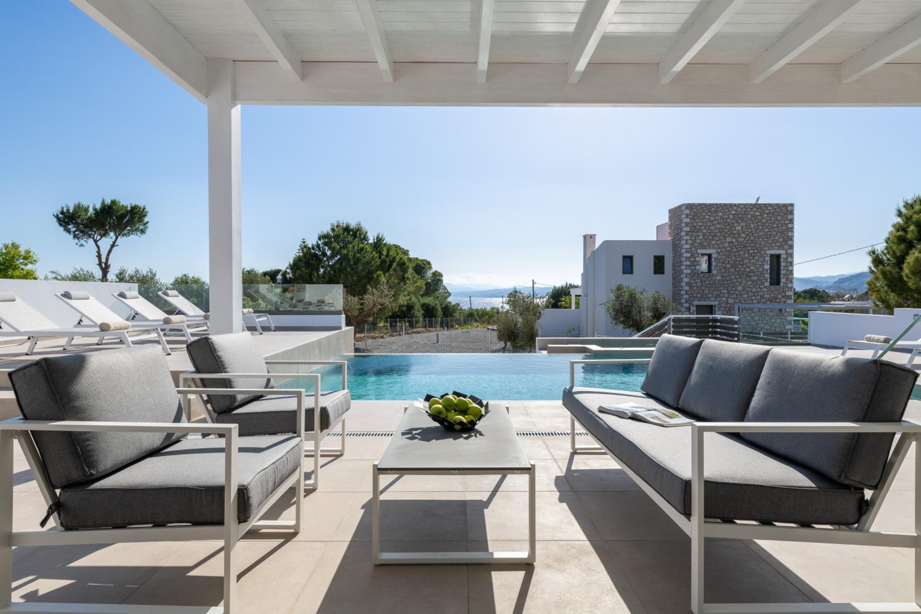 VILLA IRIS in PEFKOS, PINE VILLAS view 3