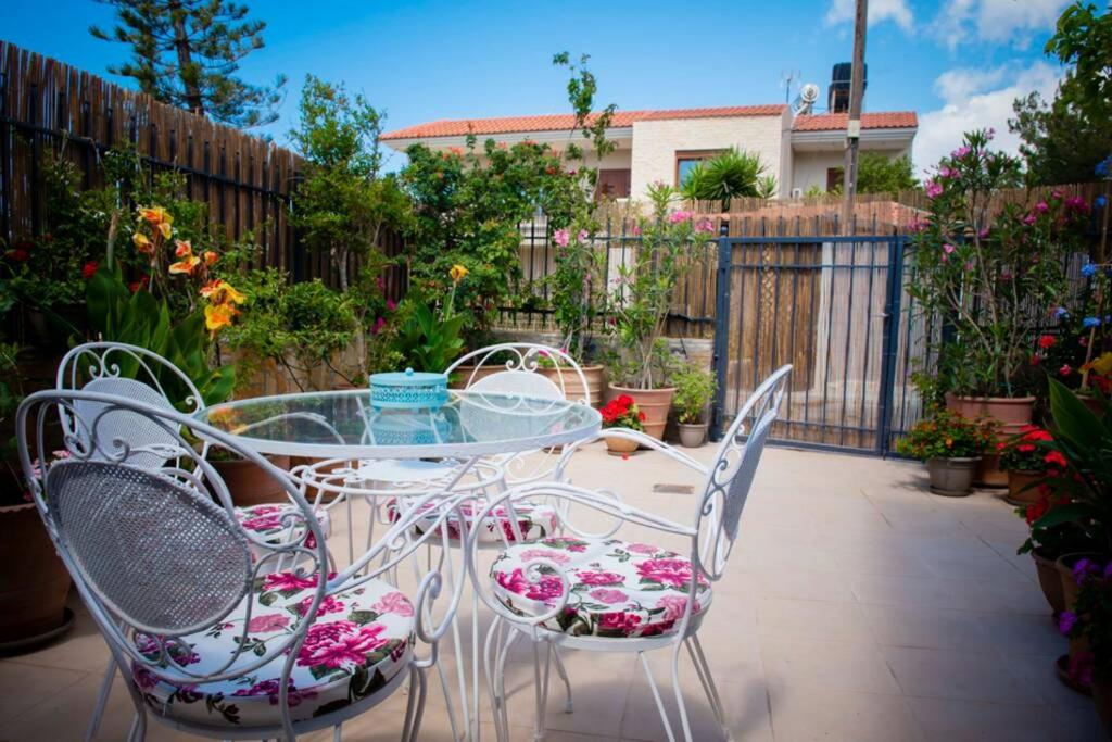 250 metres from the sea an independent tiny house with a yard full of flowers! Spitaki the Little House! view 2