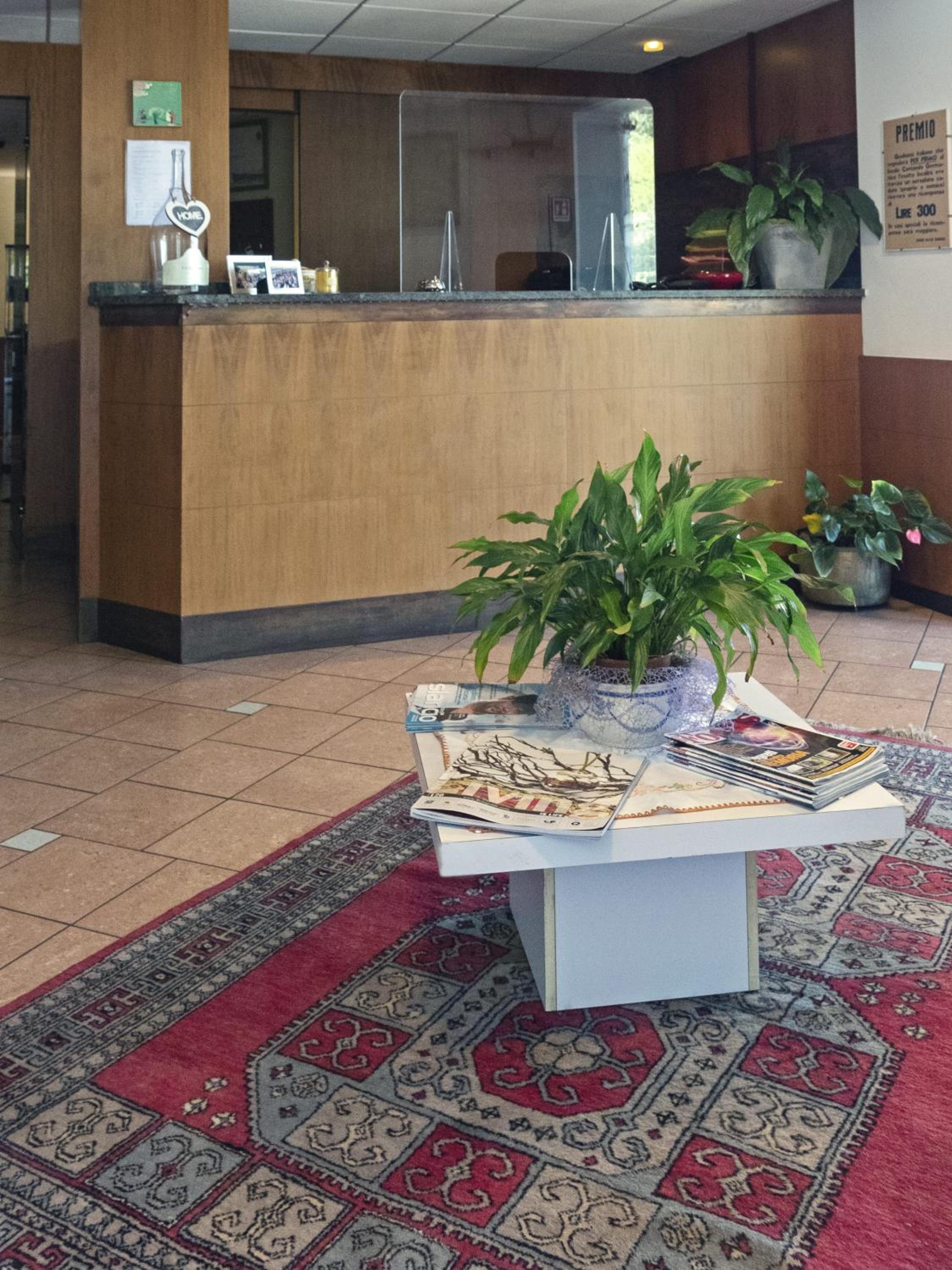 hotel reception