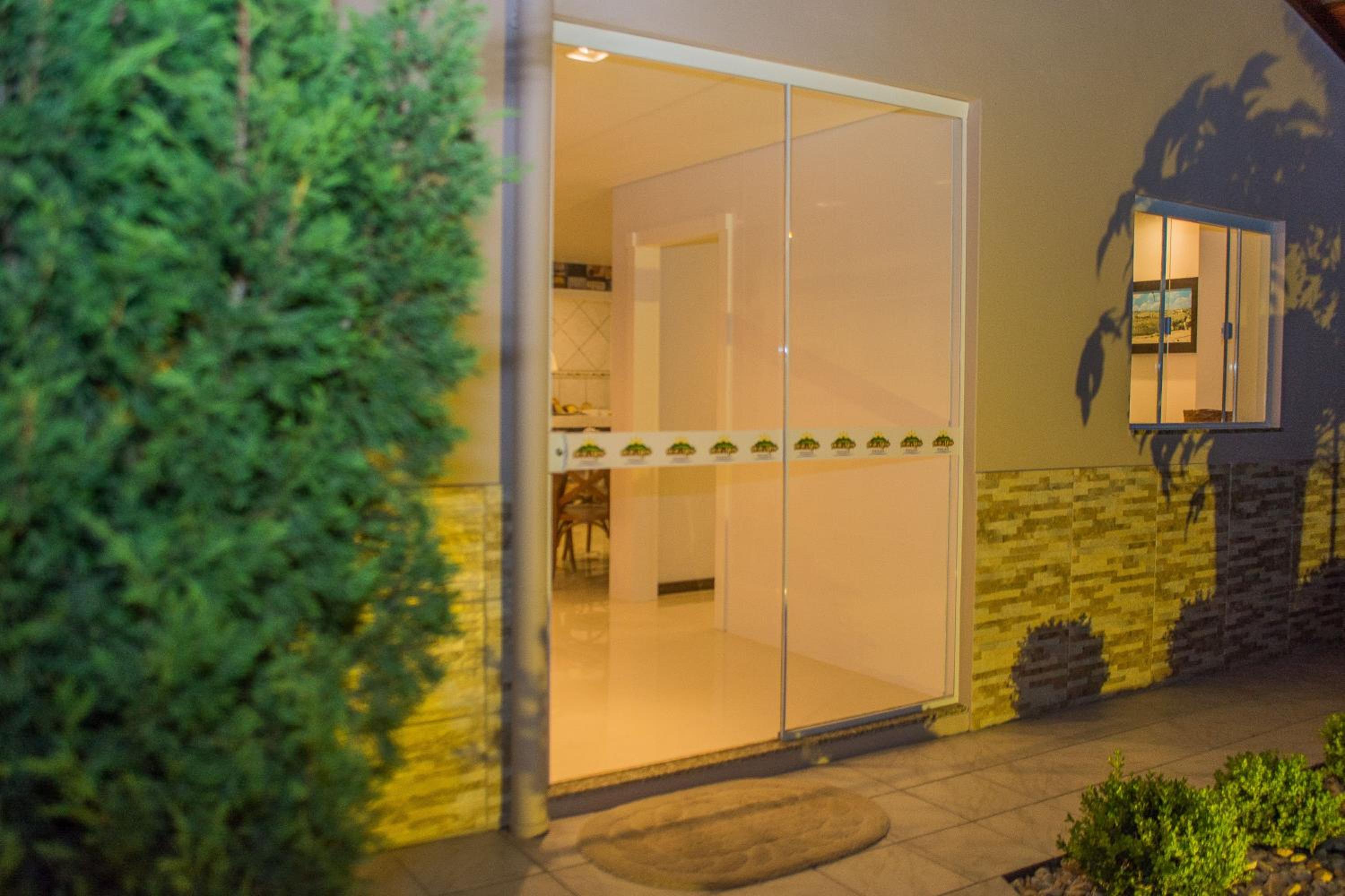 outdoor BBQ area