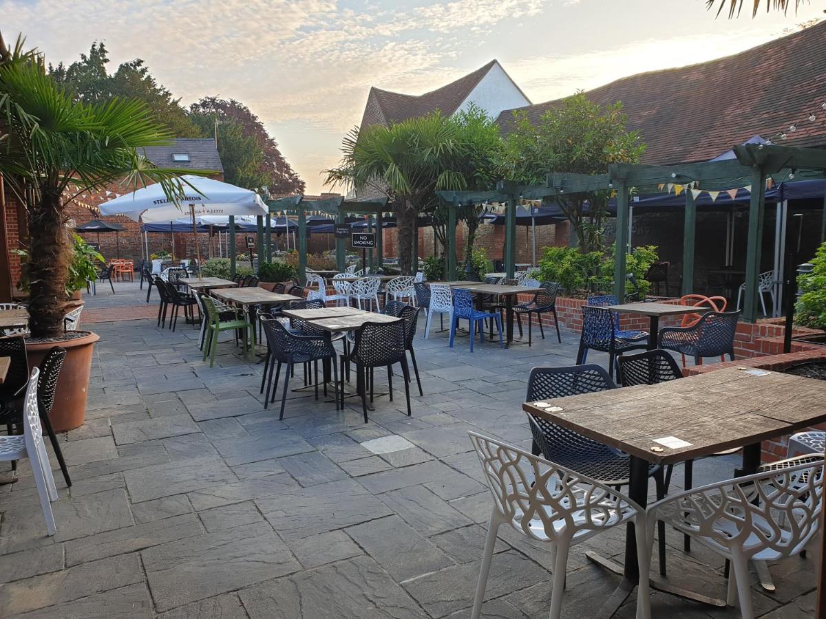 outdoor BBQ area