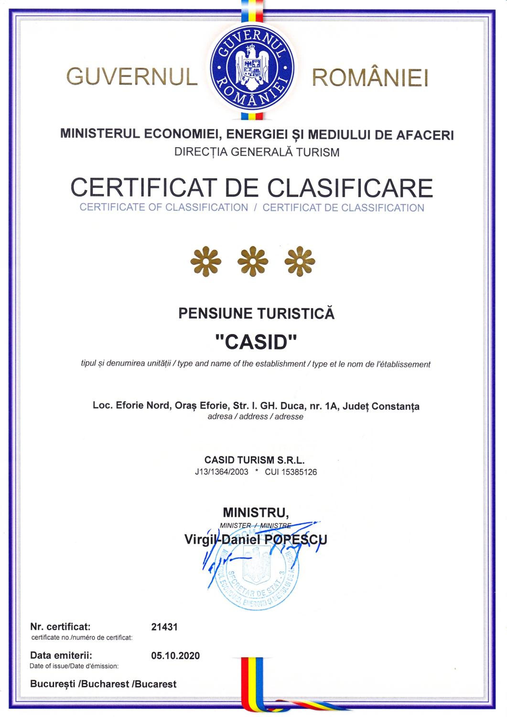 Pensiunea CASID