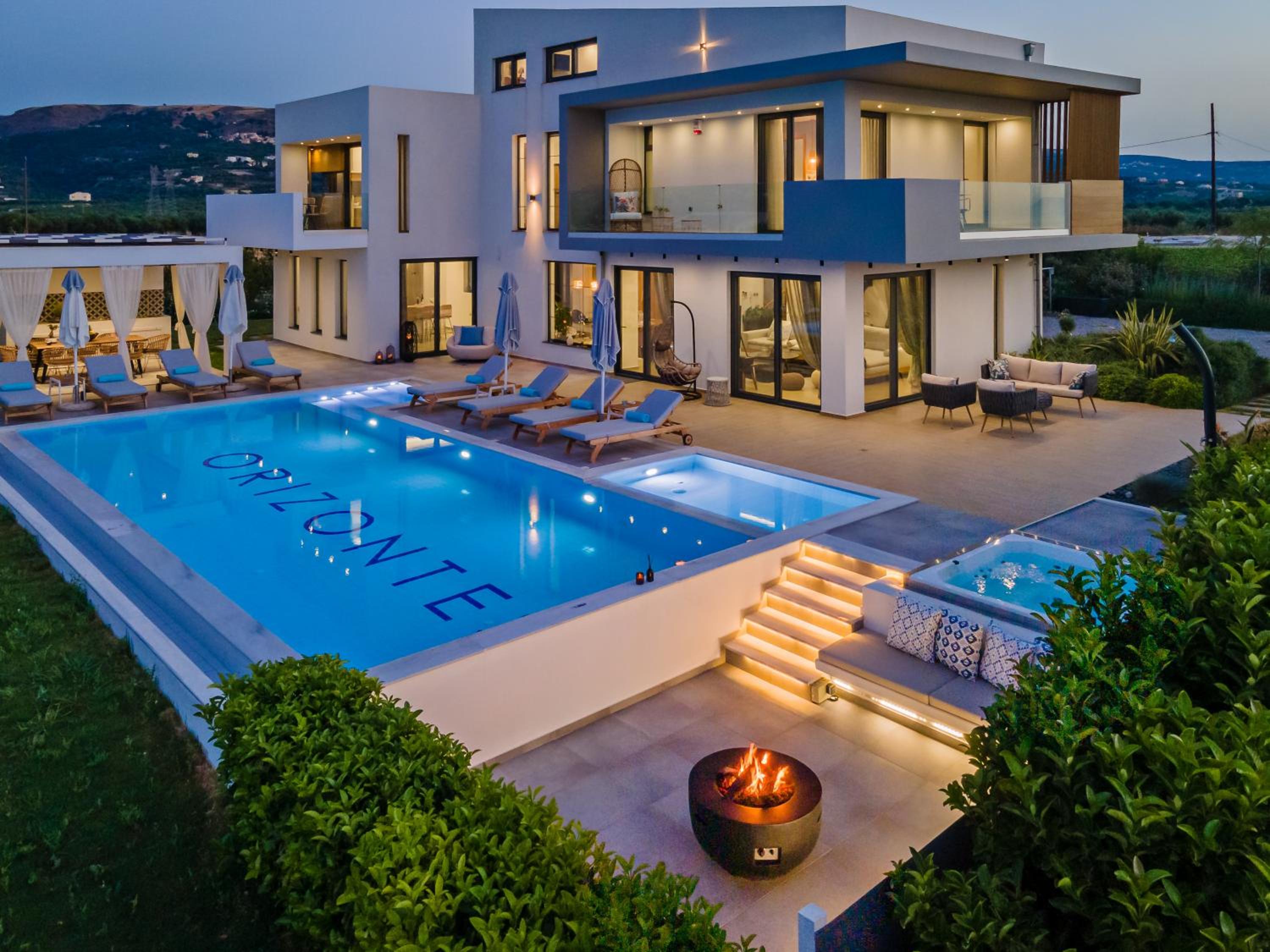 Luxury Villa Orizontes with Private Outdoor & Heated Indoor Pool, Hot Tub & Gym view 4