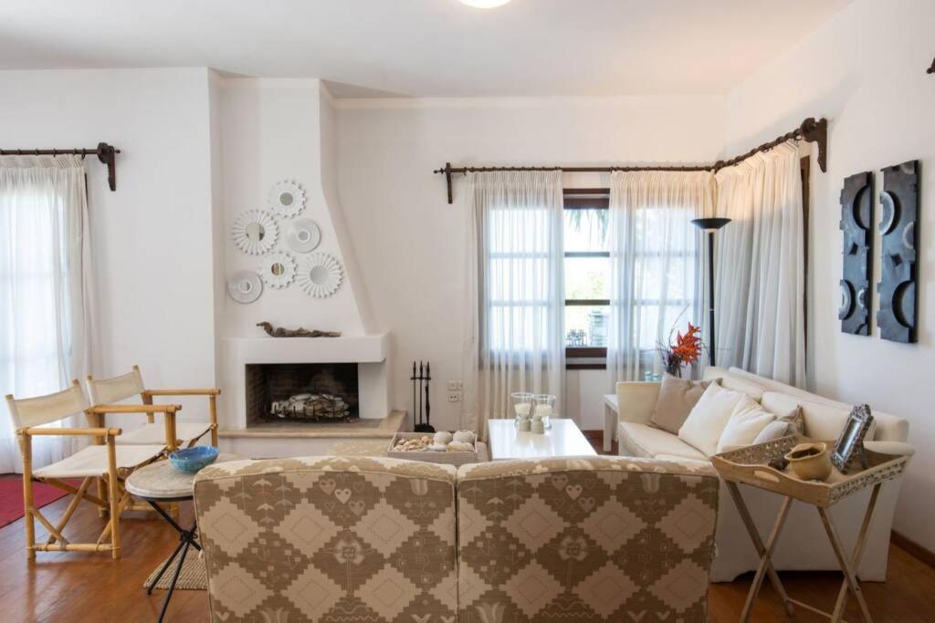 Aegean's Whispery Seafront Villa view 5