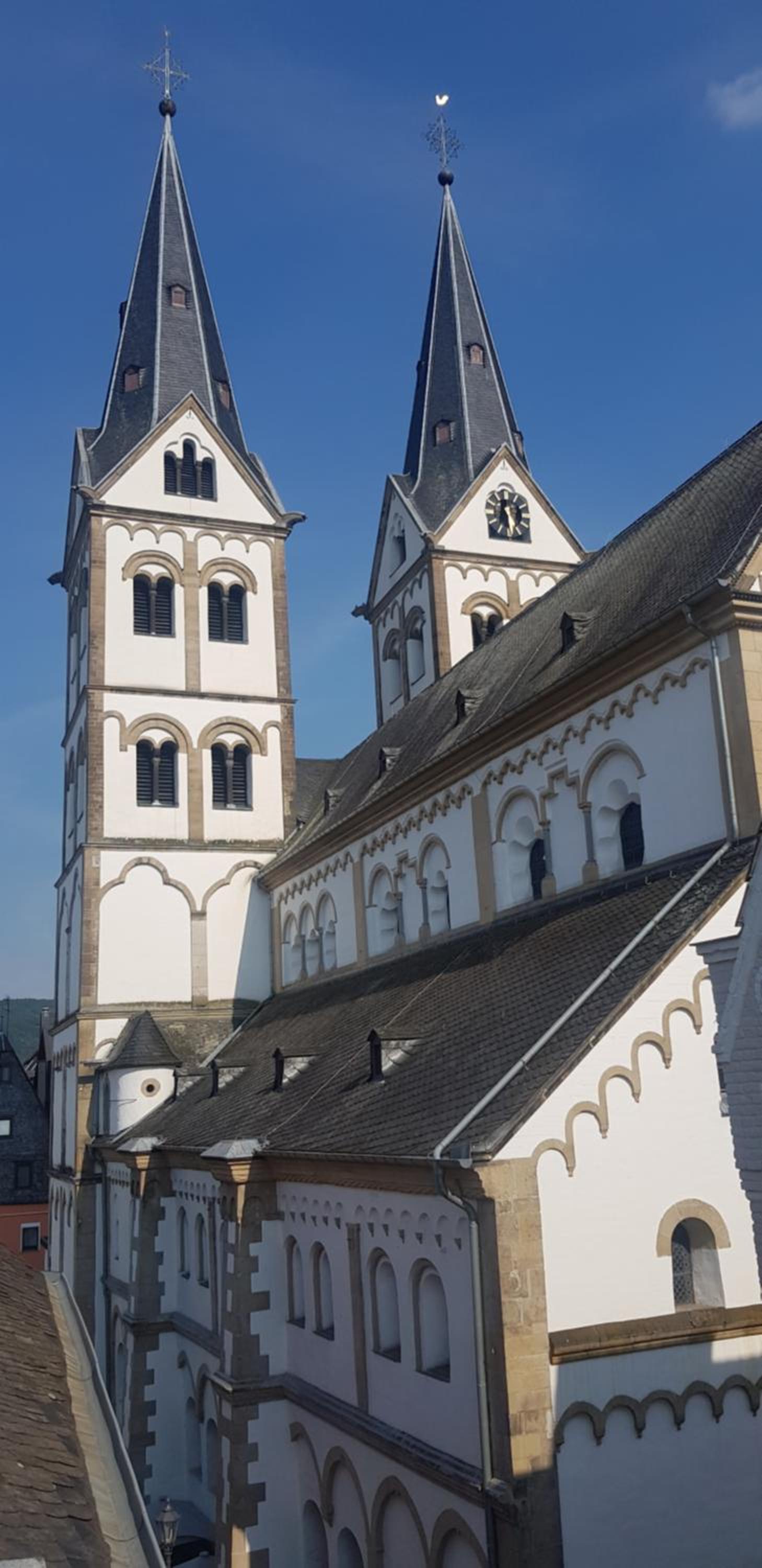 Penthouse Ferienwohnung Boppard Zentrum, grosse private Dachterrasse, sichere E-Bike Abstellplätze view 5