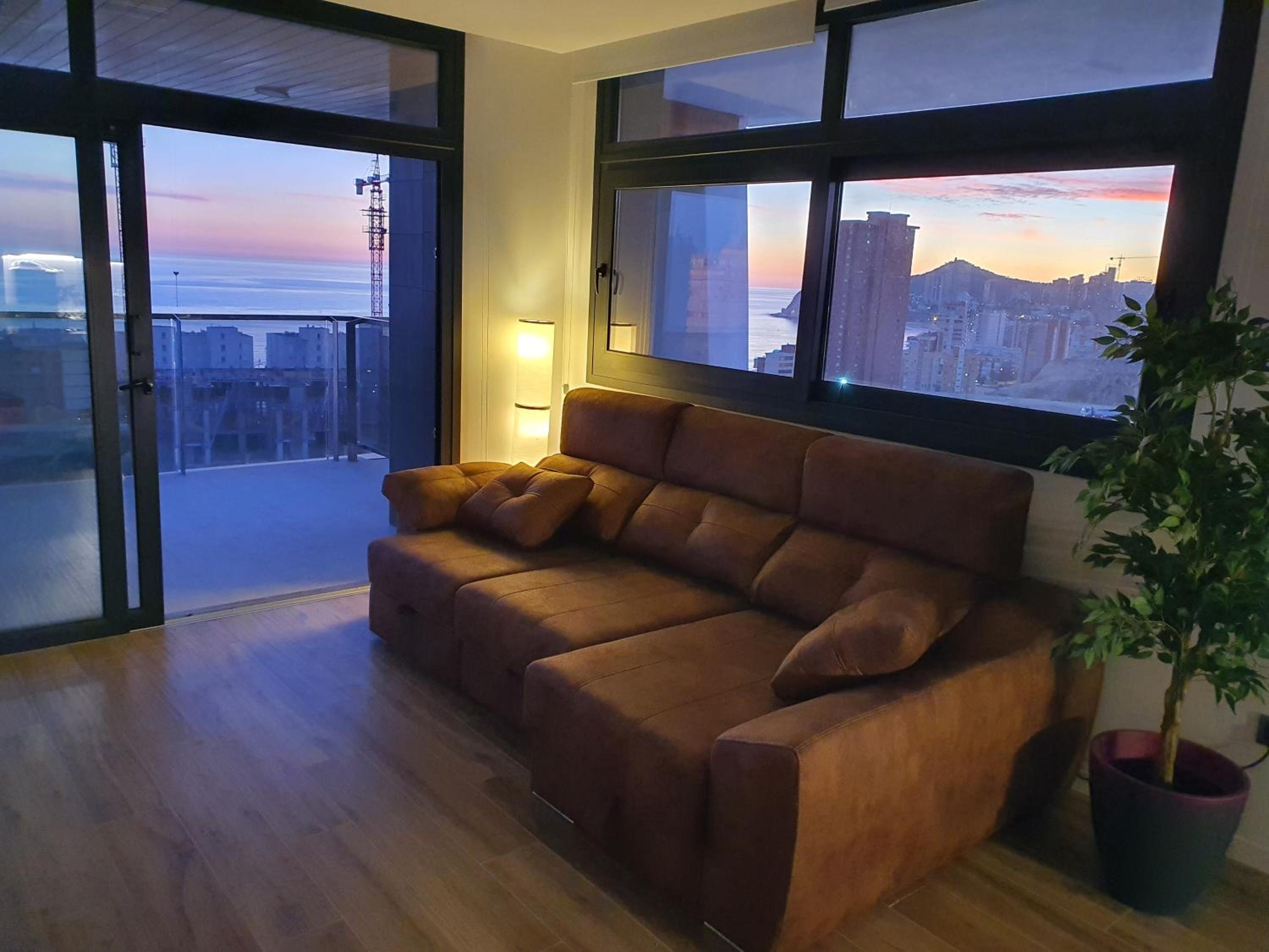 Sunset Waves Benidorm by KalmaRent