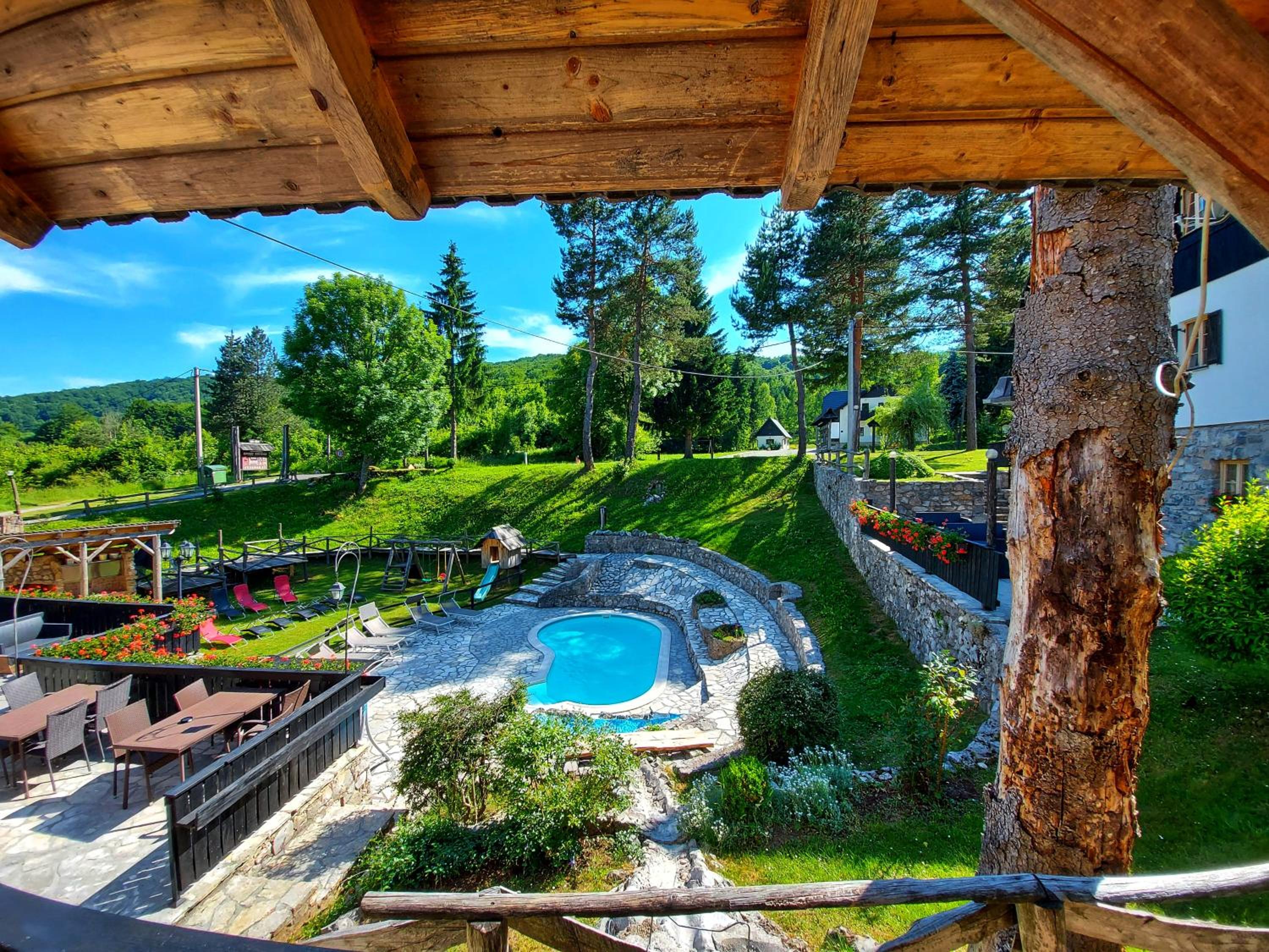 Plitvice Etno House I view 2