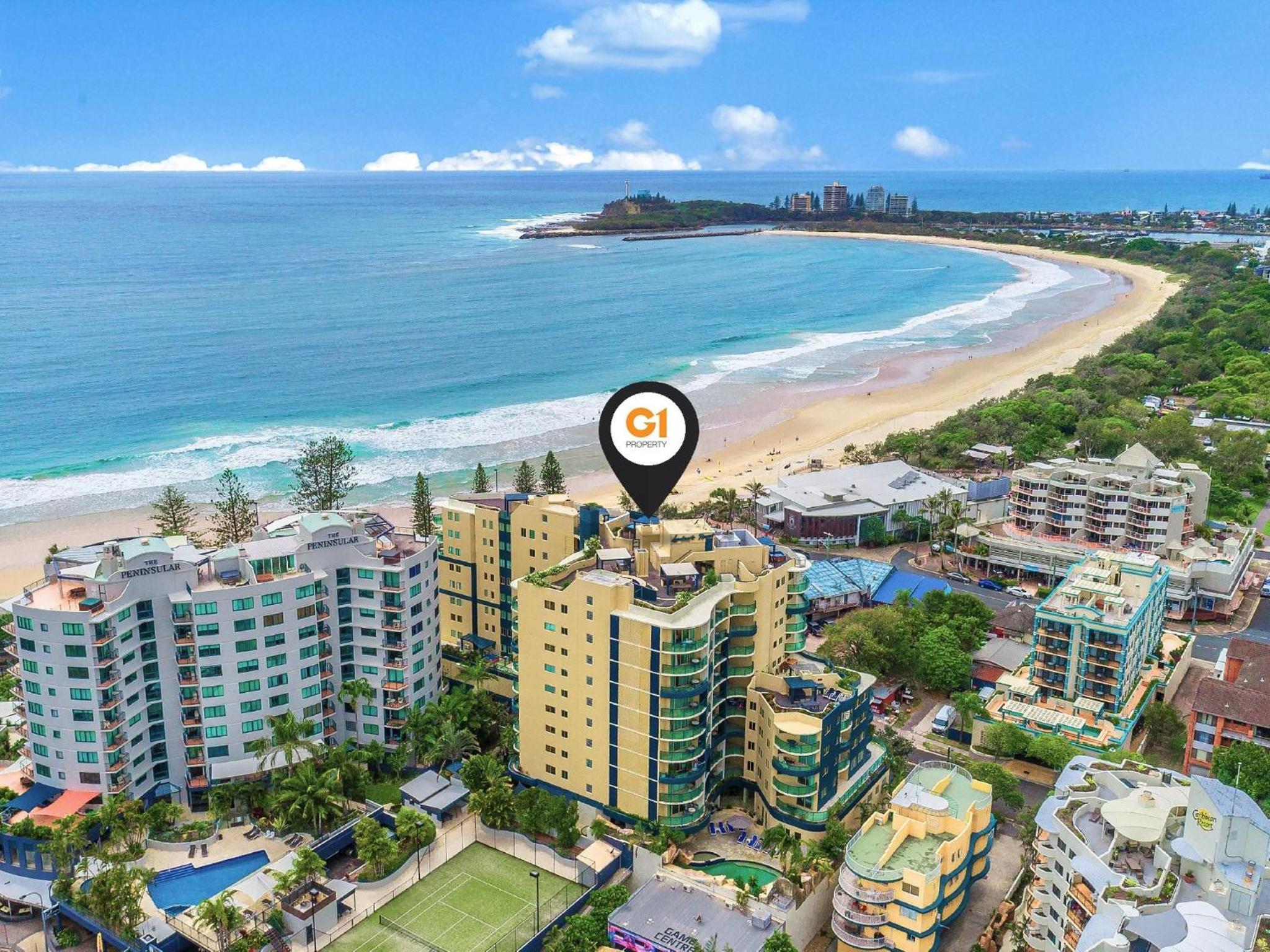 Hotel Top Floor Beachside Apartment In Heart Of Mooloolaba