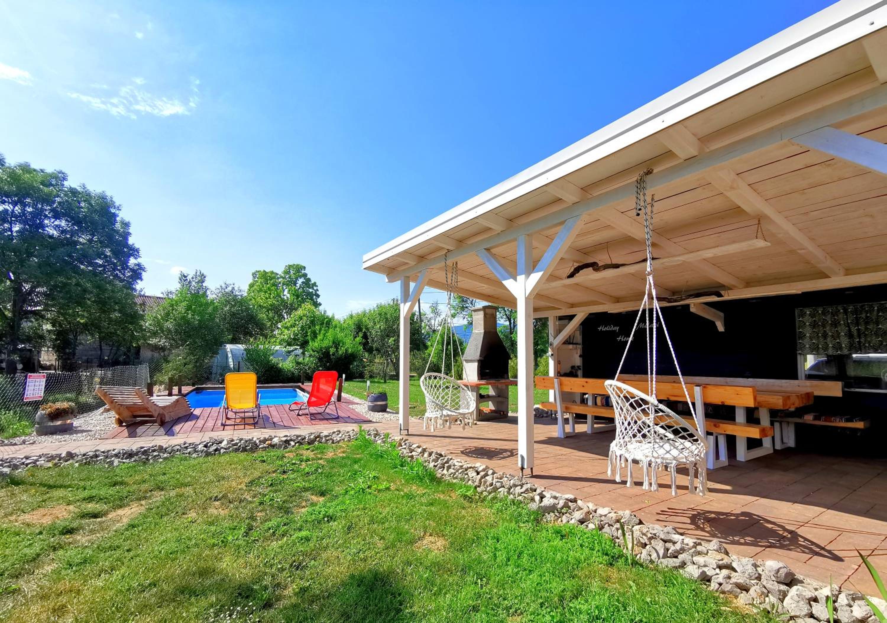 Holiday home Melani - with private heated pool and sauna view 5