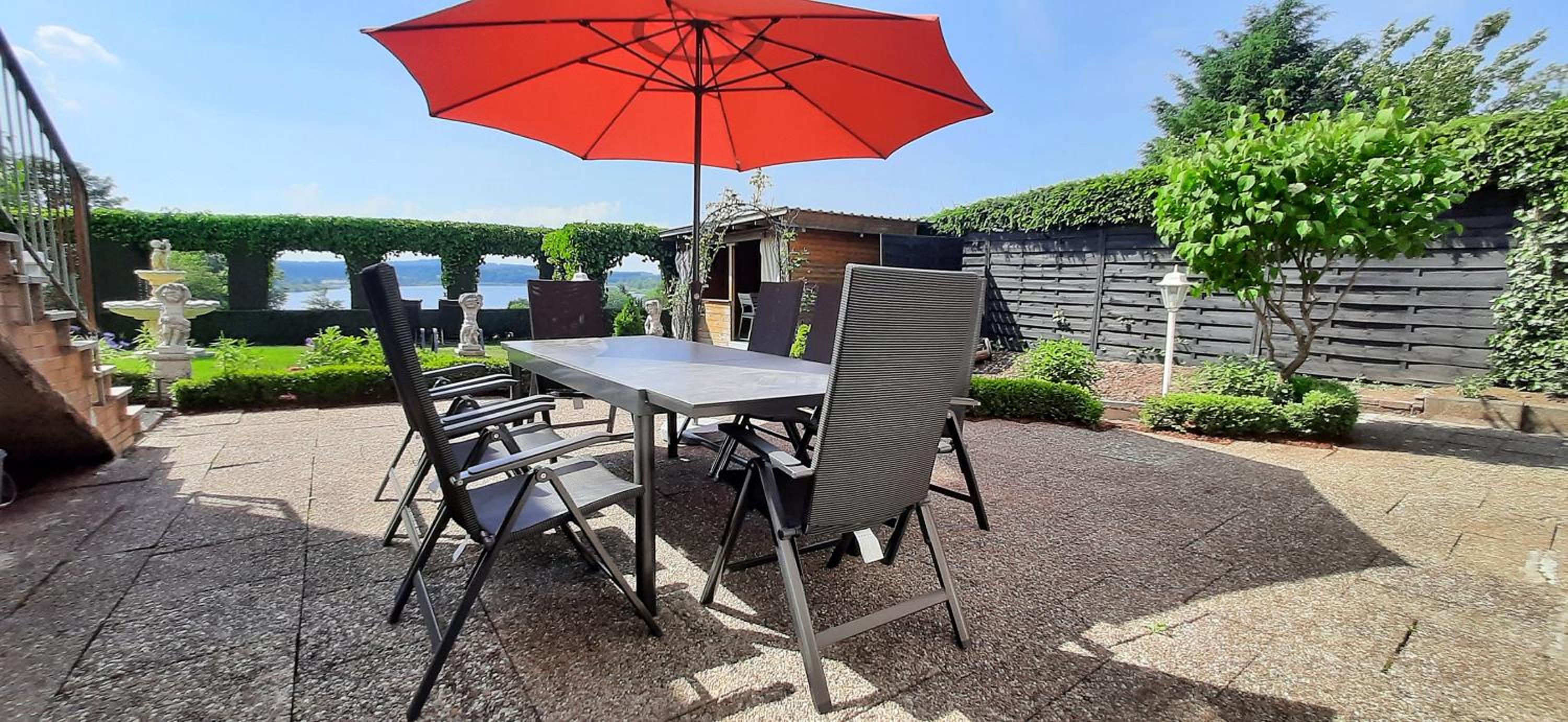 Ferienhaus am Seeblick Grill, Garten, Billiard, Dart, Bike, Sauna ww-Seeblick