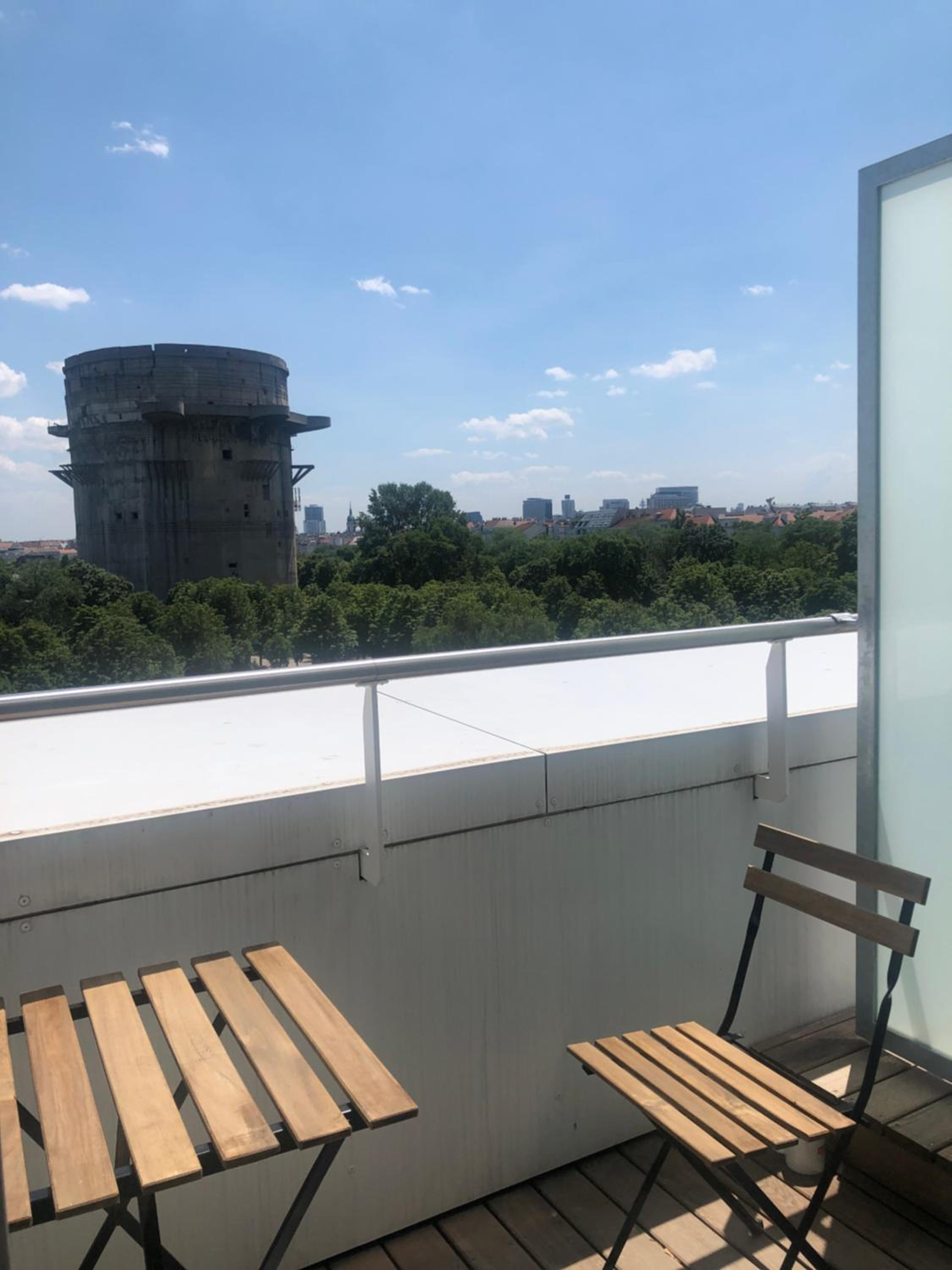 Augartenblick Penthaus 14 - Blick zum Riesenrad