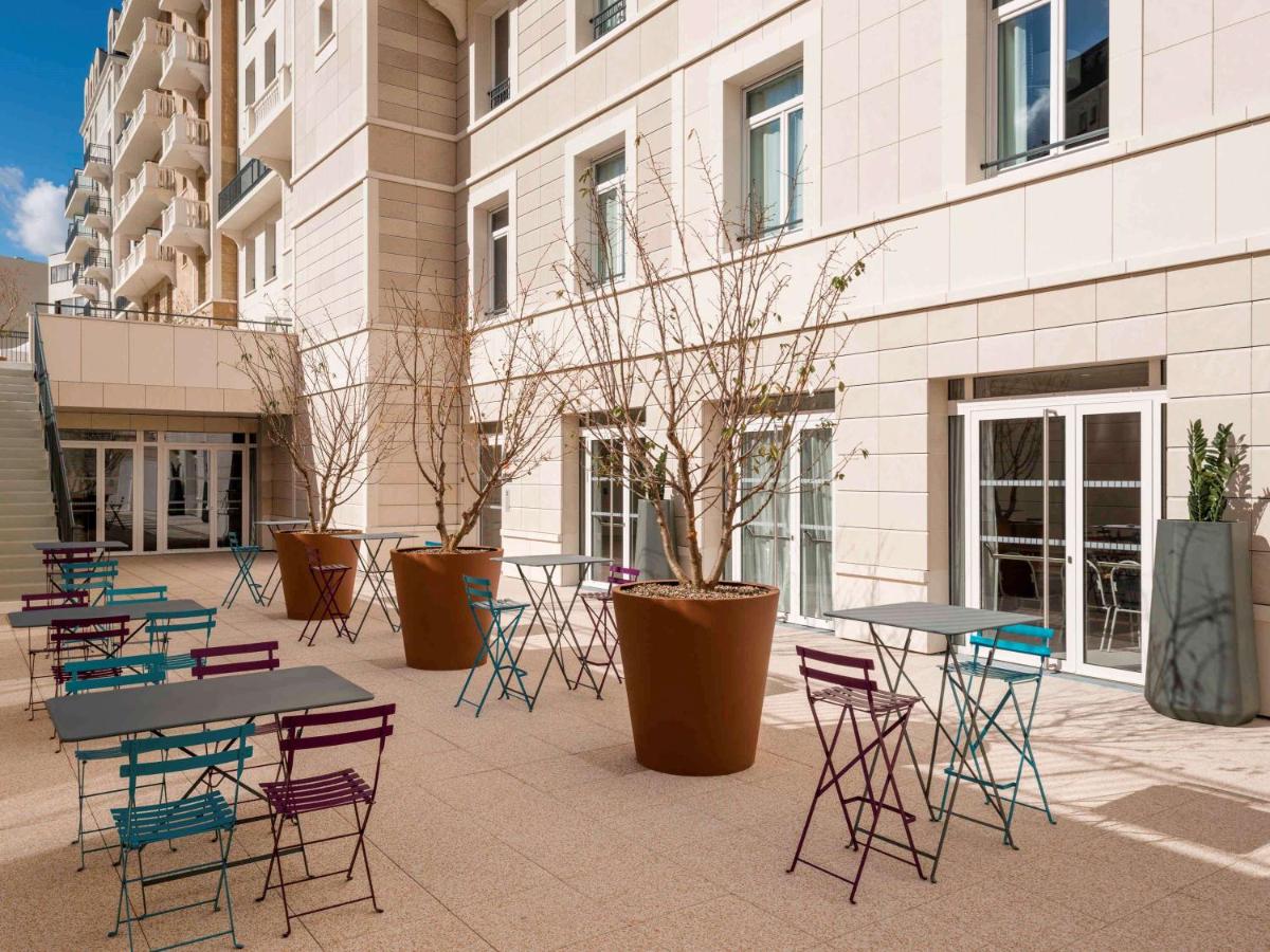 outdoor BBQ area