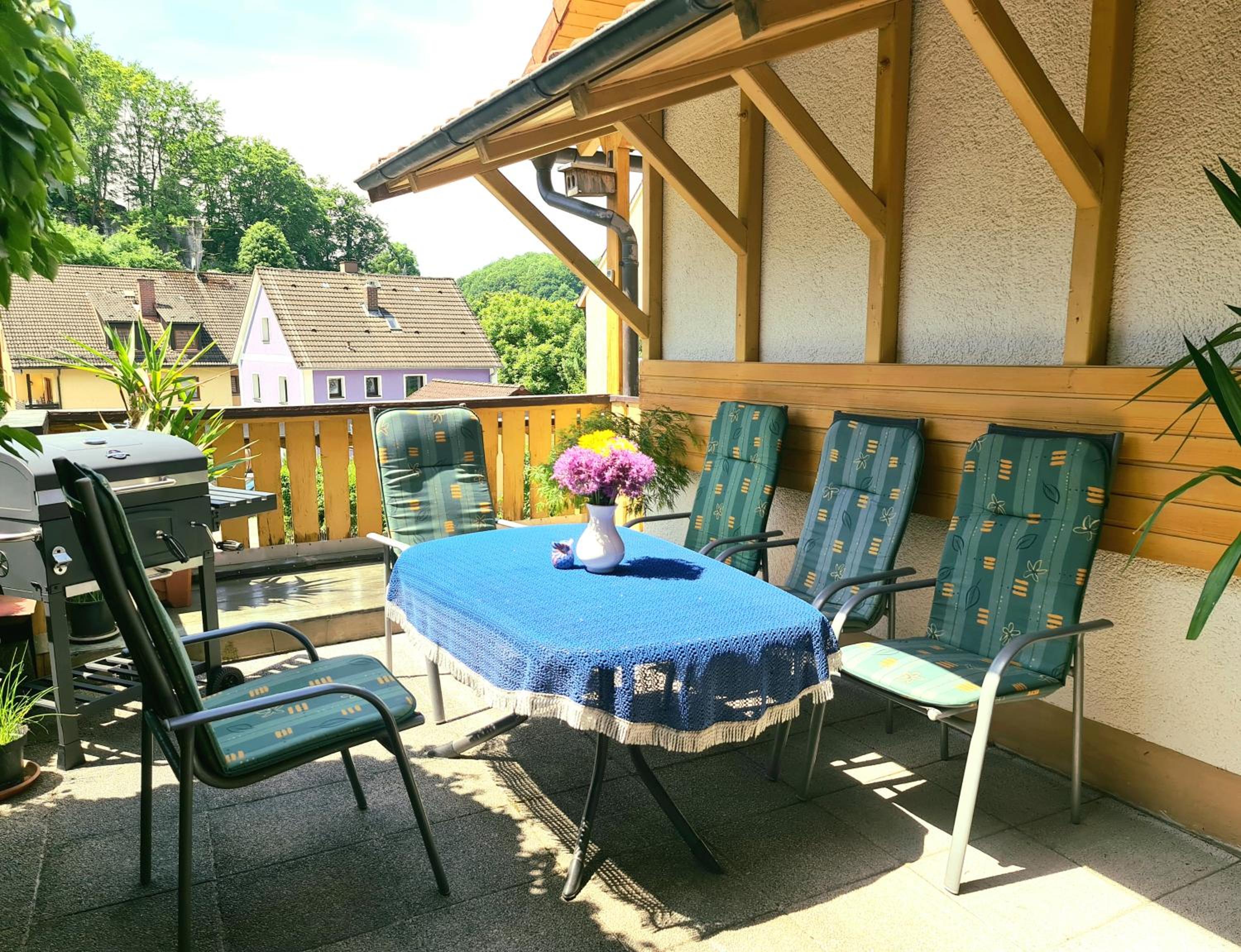WaldZeit Gössweinstein, sonnige und ruhige Ferienwohnung in der Fränkischen Schweiz