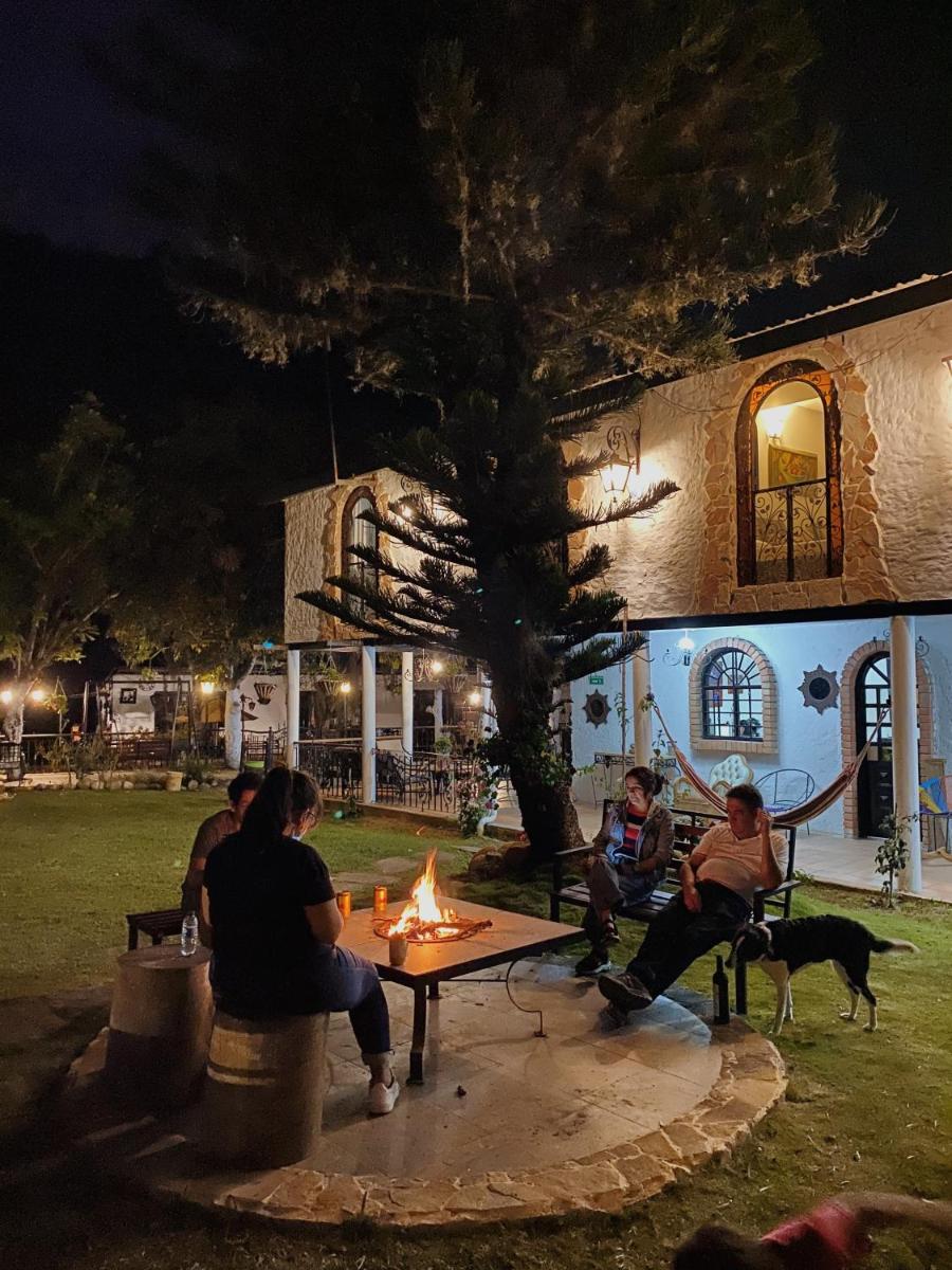 outdoor BBQ area