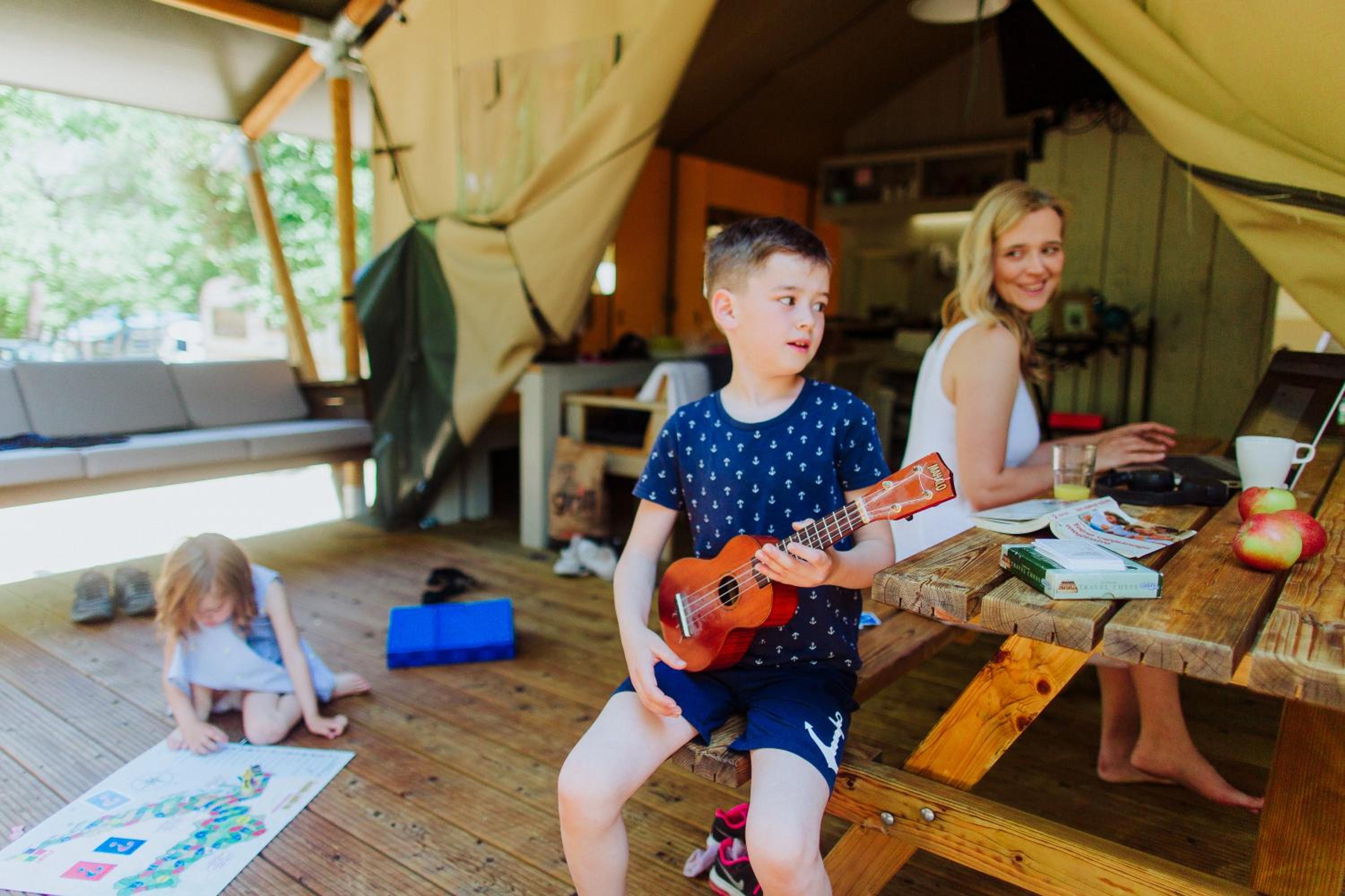 Camping Park Soline Glamping Family Tent