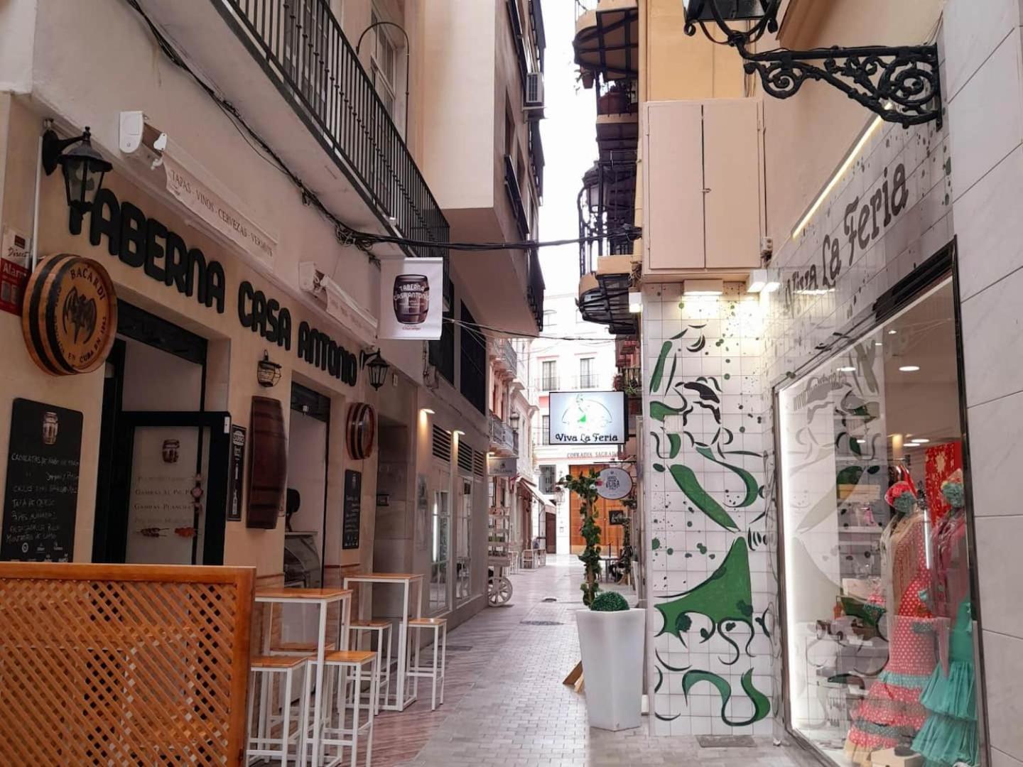 Beautiful flat with balcony and wifi in Málaga Center
