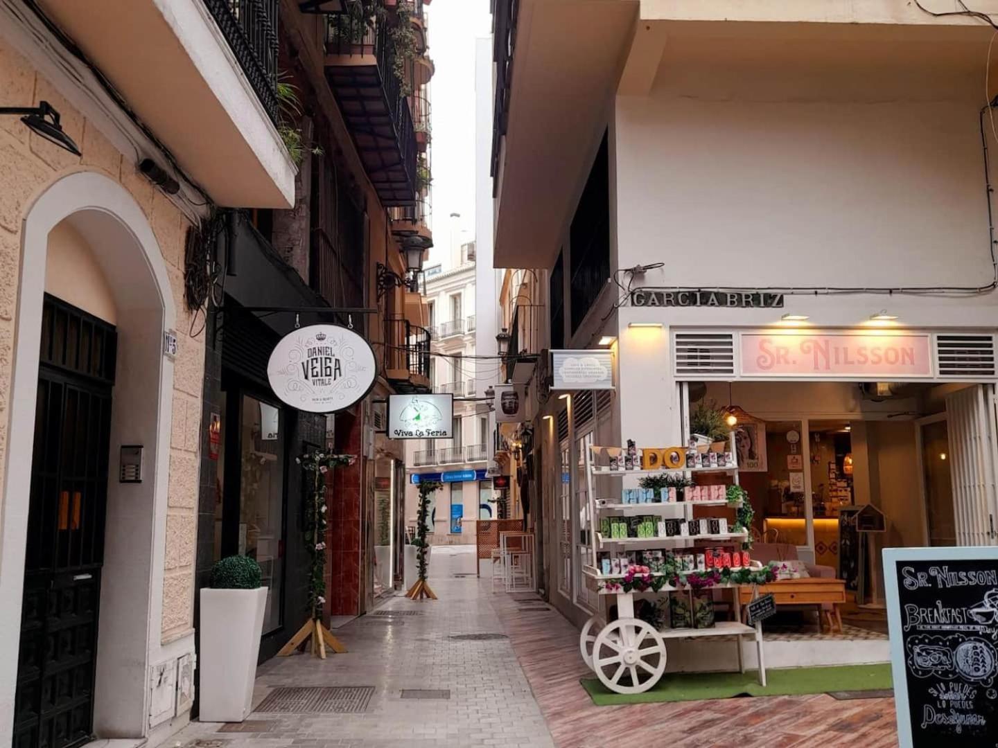 Beautiful flat with balcony and wifi in Málaga Center