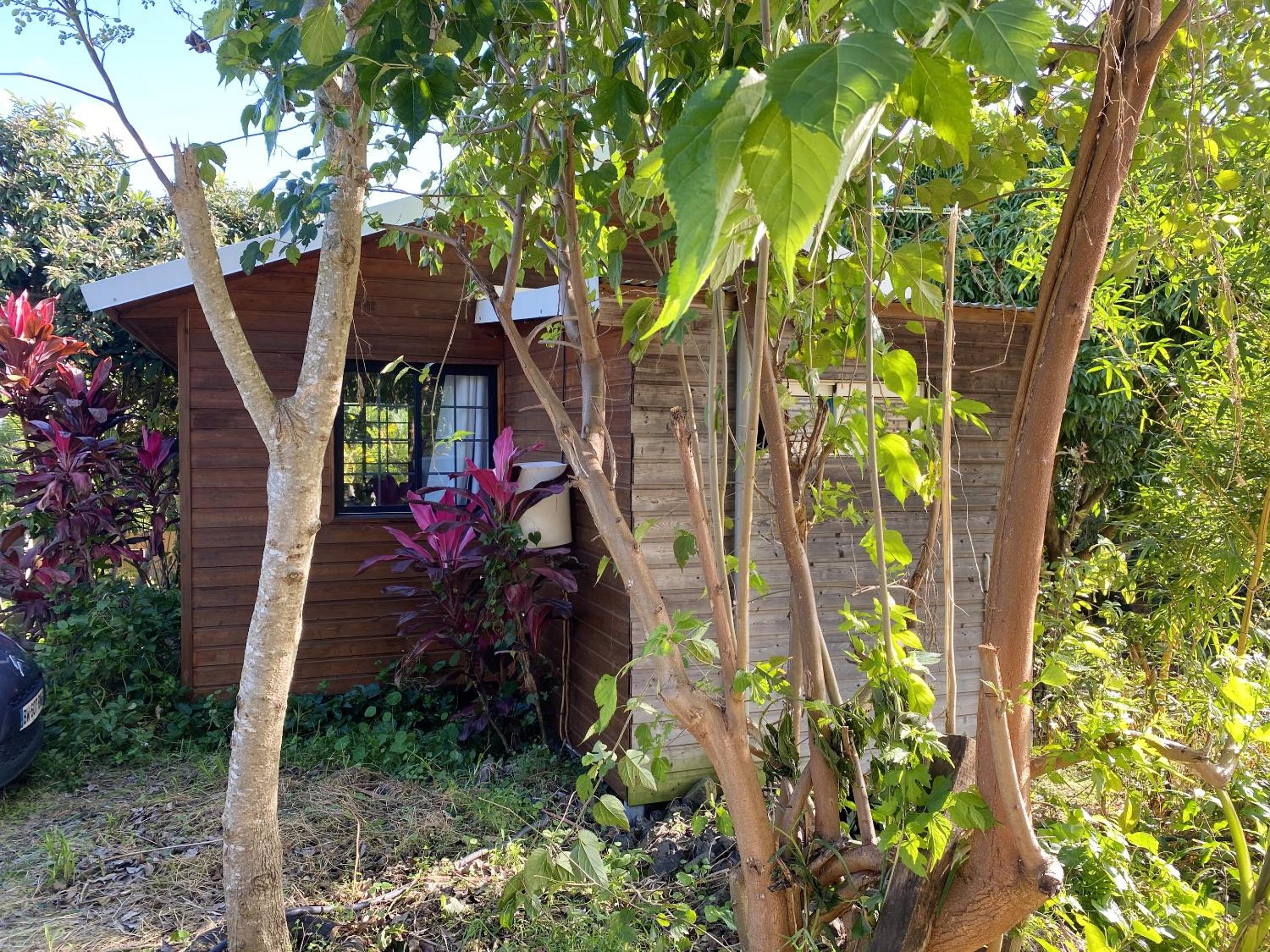 Chalet pittoresque à Le Tampon, vue mont.