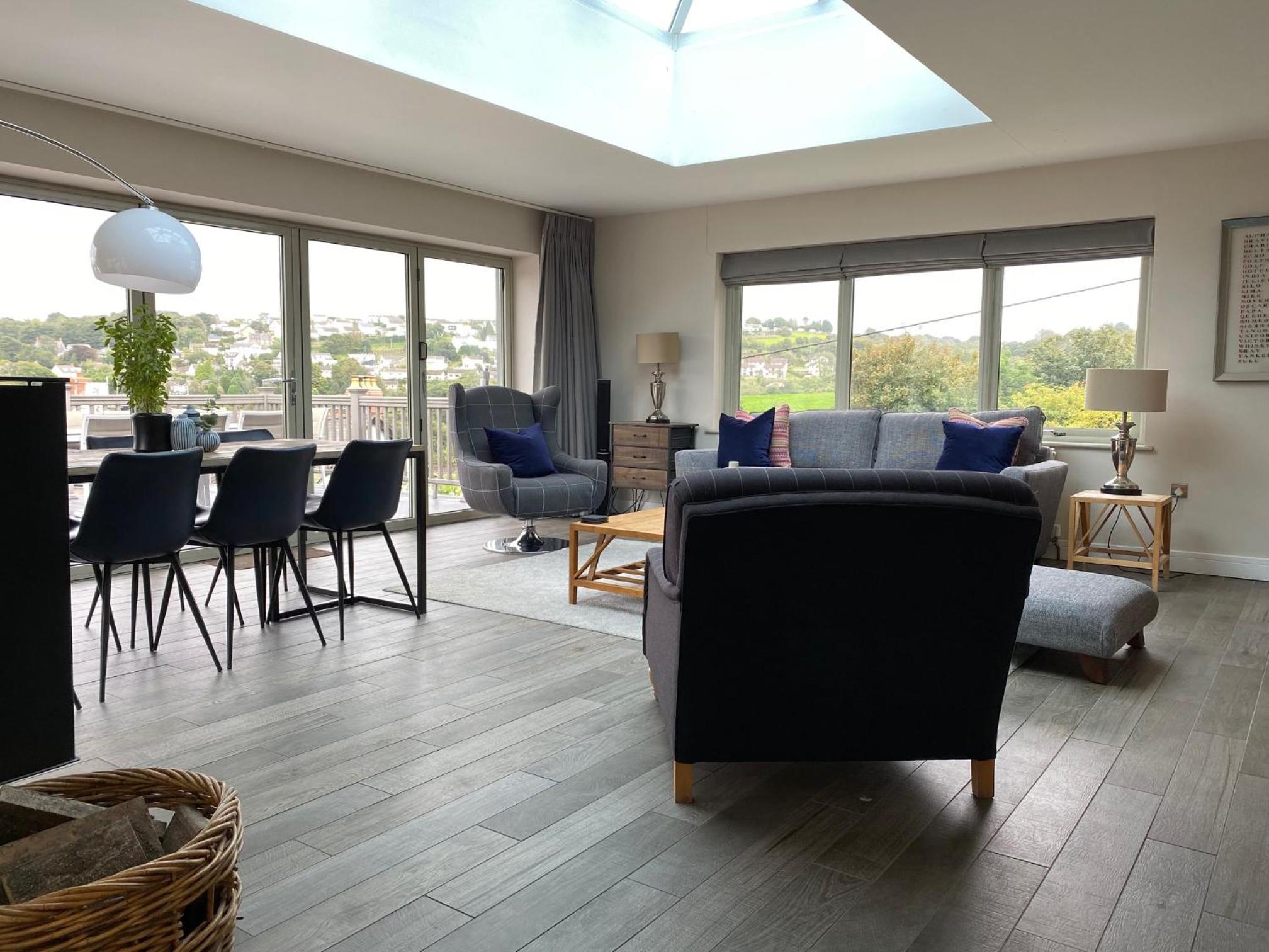Amber Cottage - Luxury Cottage, Hot Tub, Sea Views and Log Burner view 4