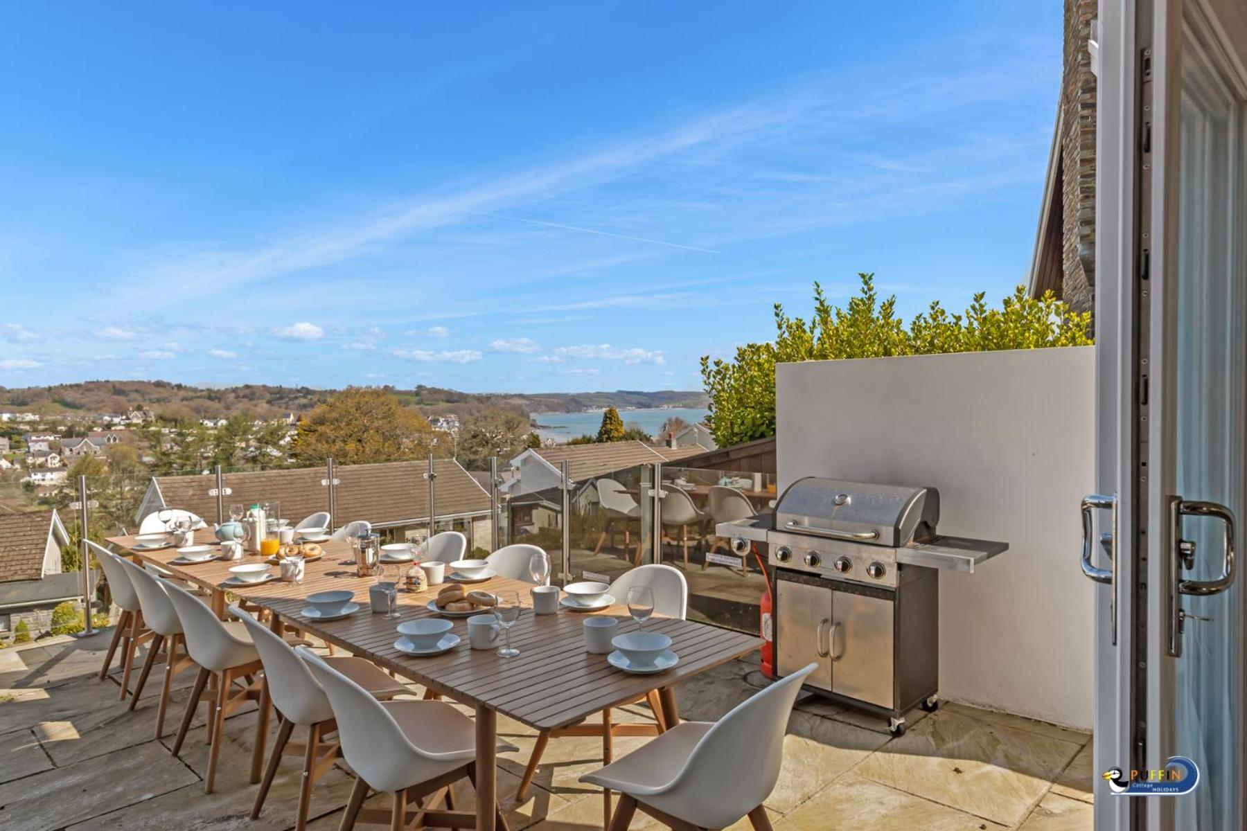 Am Byth - Spectacular Sea Views and Hot Tub view 5